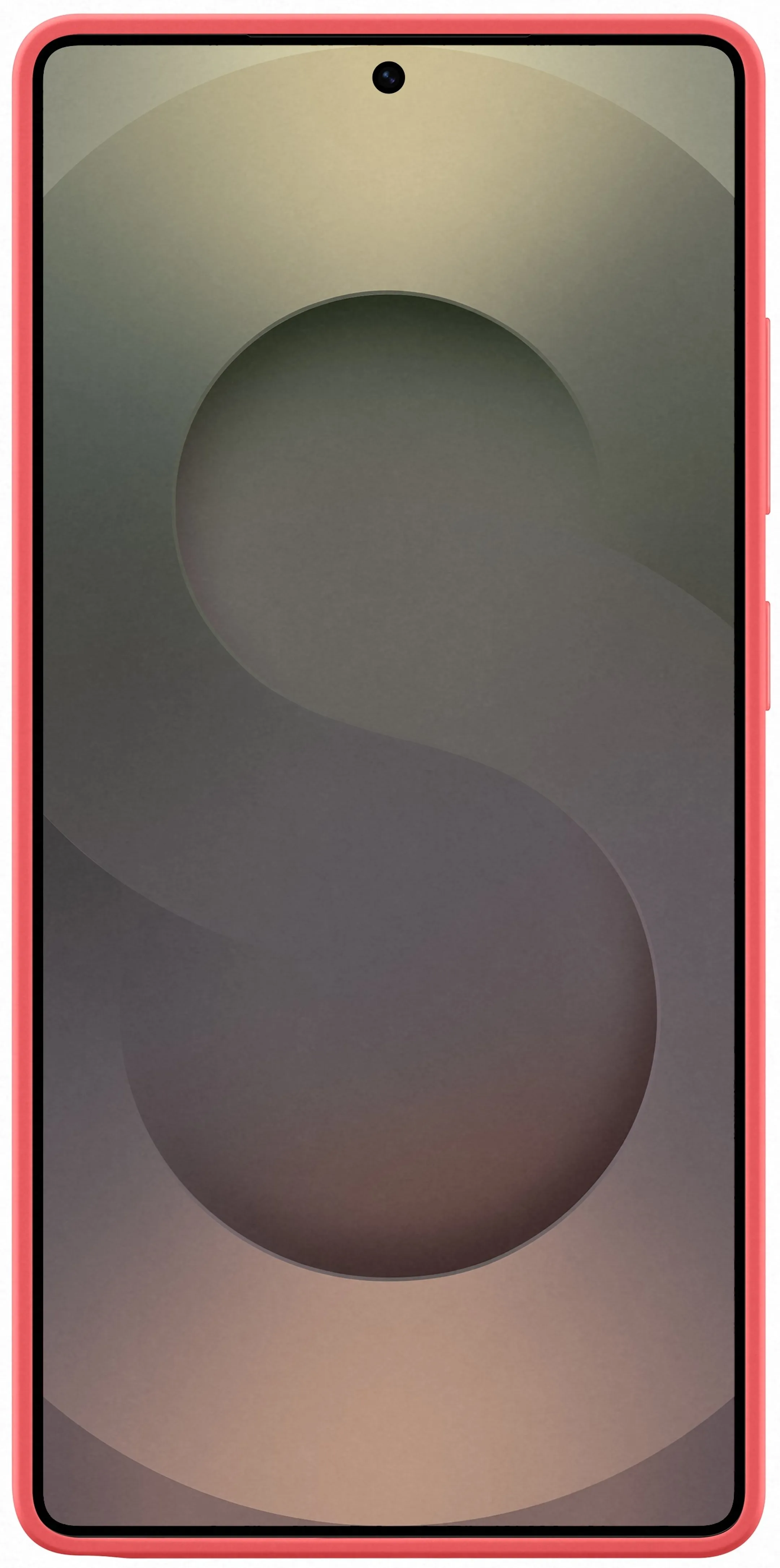 Samsung Silicone case for Galaxy S25 Ultra - Red image