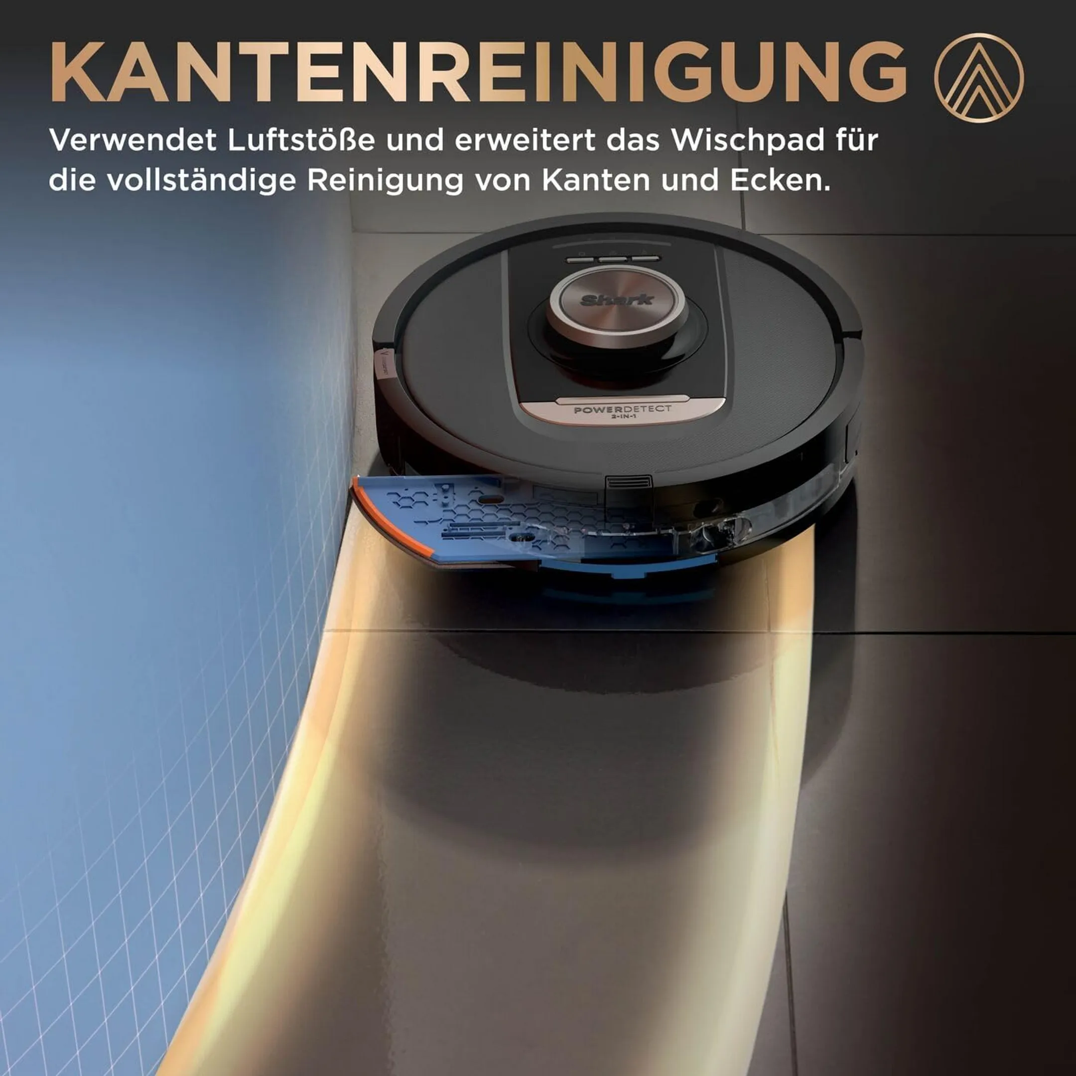 Shark Staubsauger-Waschroboter Powerdetect NeverTouch Pro RV2800ZEEU - Schwarz image