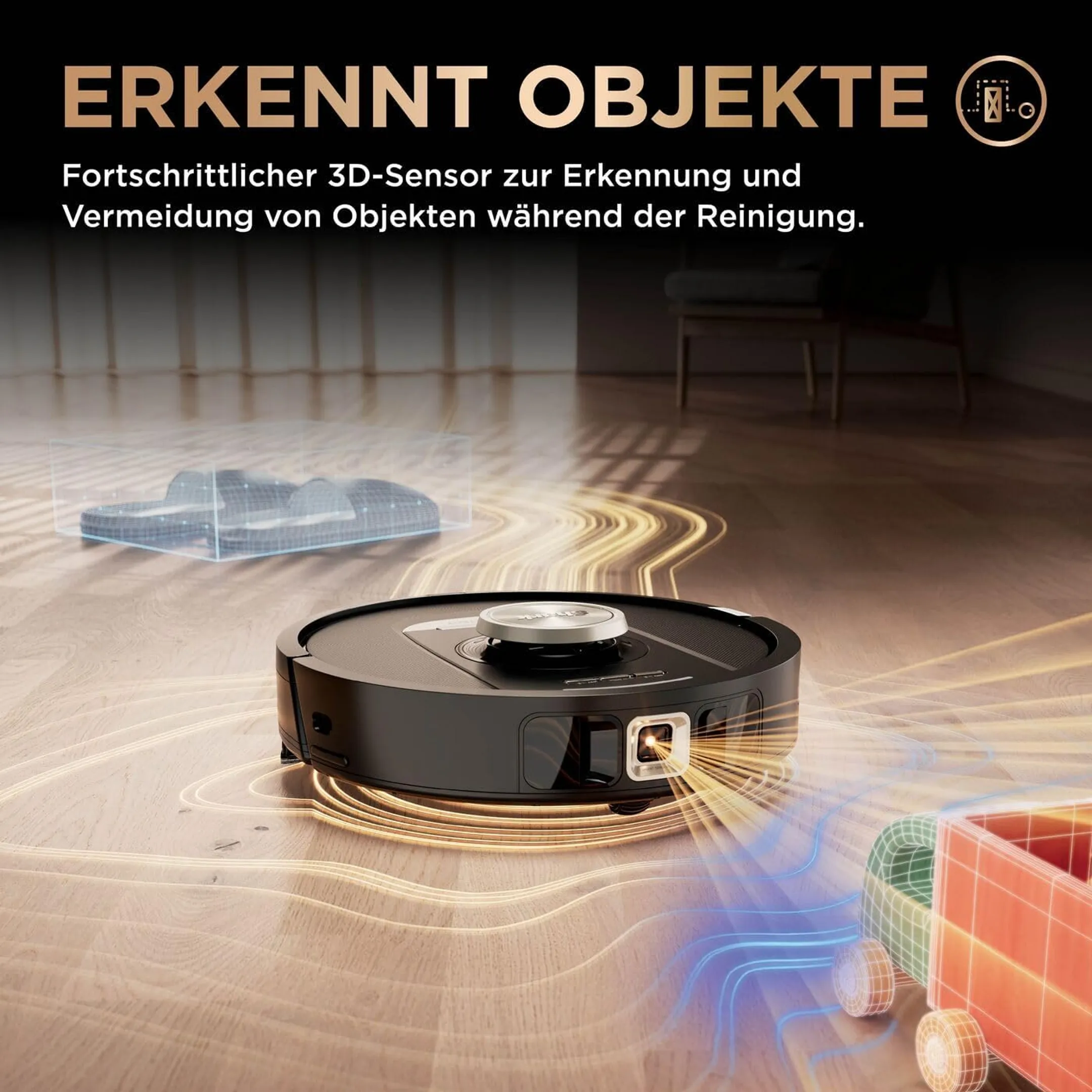 Shark Staubsauger-Waschroboter Powerdetect NeverTouch Pro RV2800ZEEU - Schwarz image