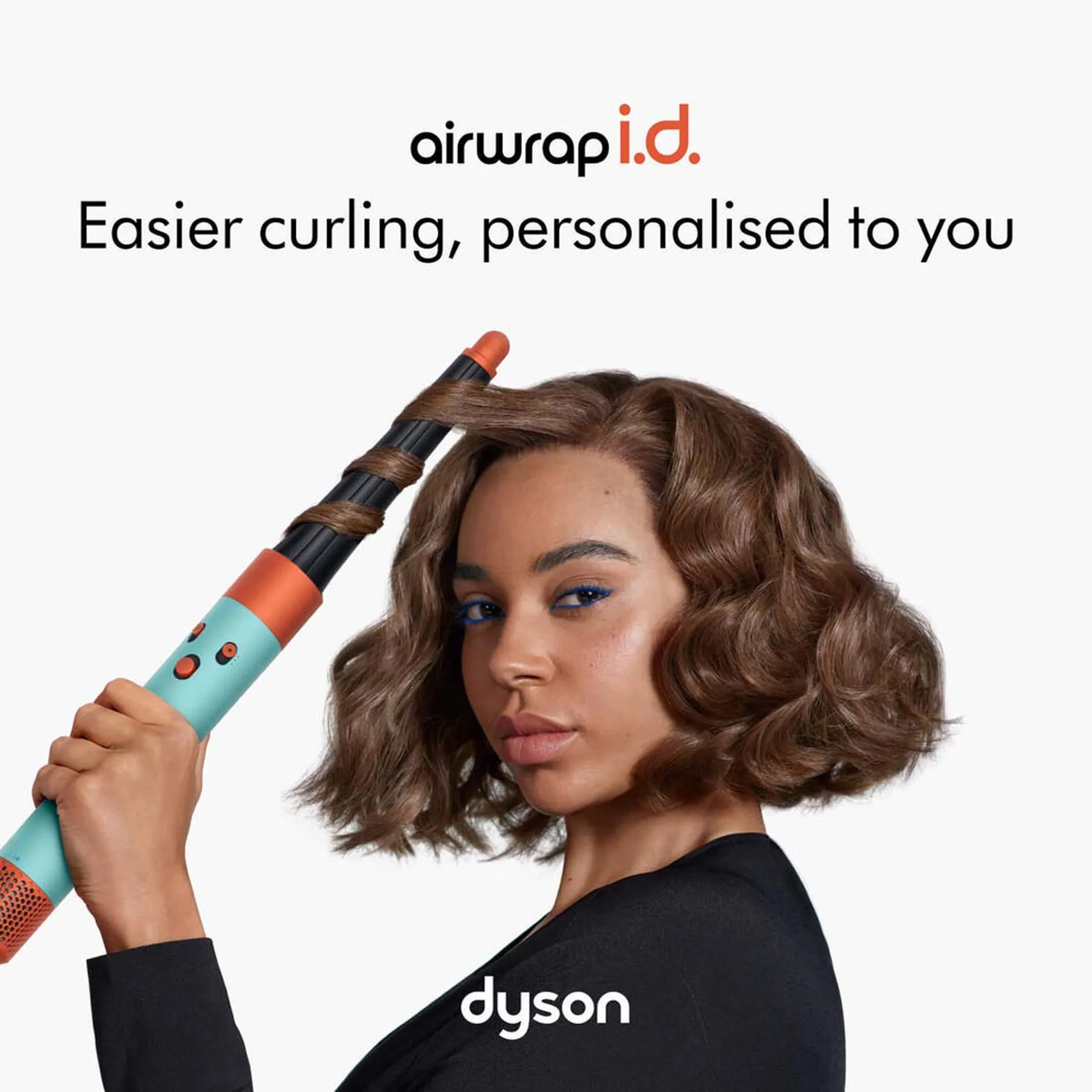 Dyson Airwrap i.d. curly to frizzy hair Valentine's Edition Velvet Red / Gold image