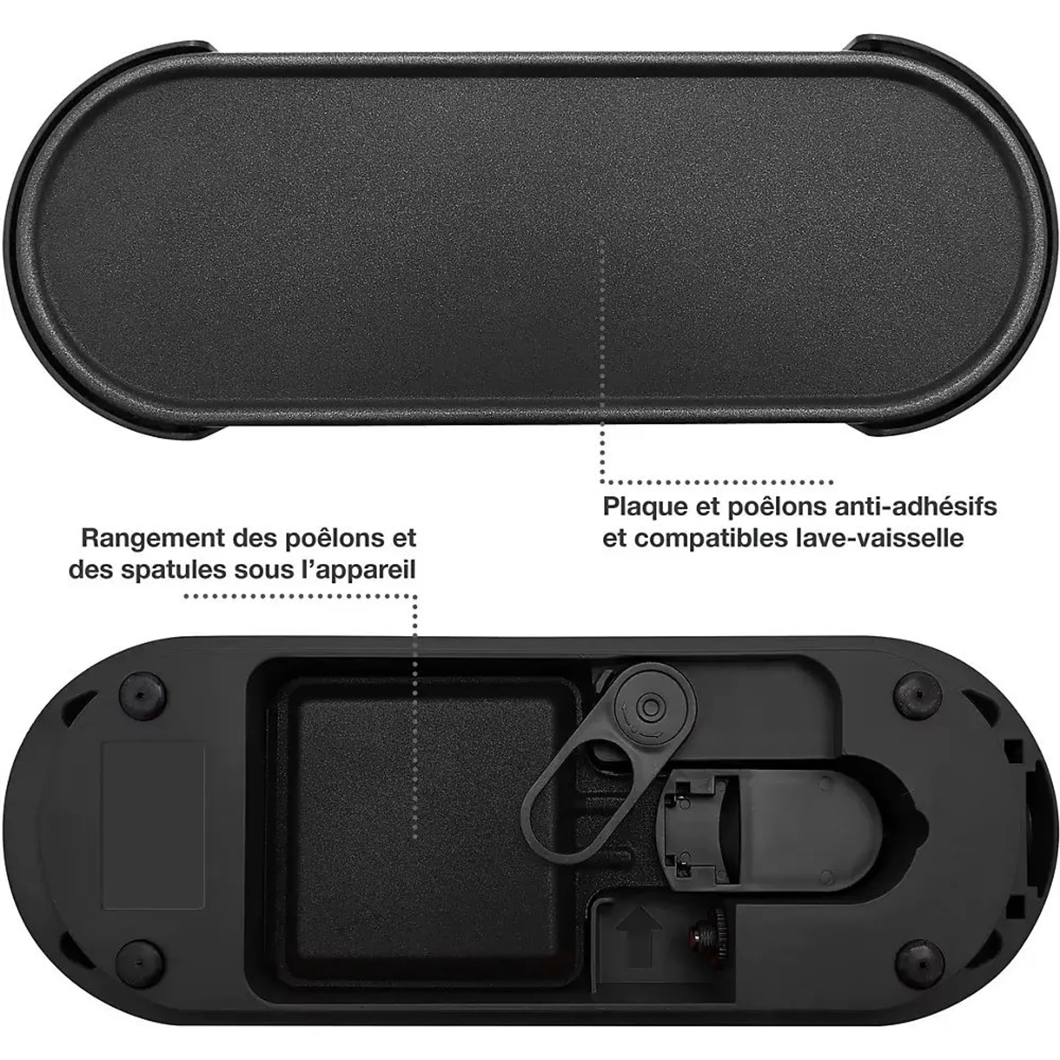 ESSENTIEL-B Raclette & grill Multiplug Noir image