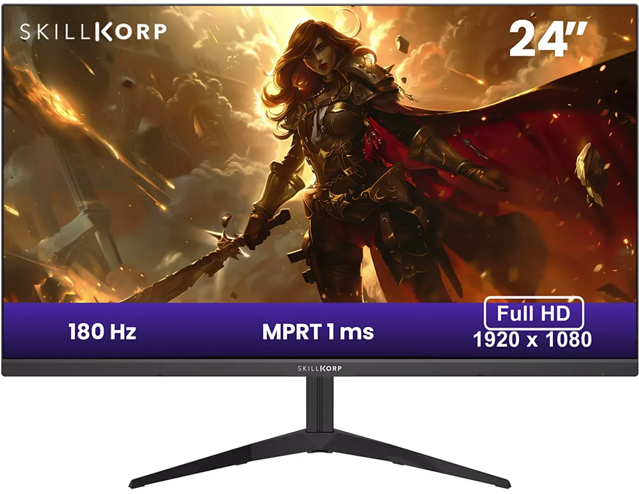 Skillkorp 24" Gaming Monitor IPS FHD 180Hz SKP M24 image