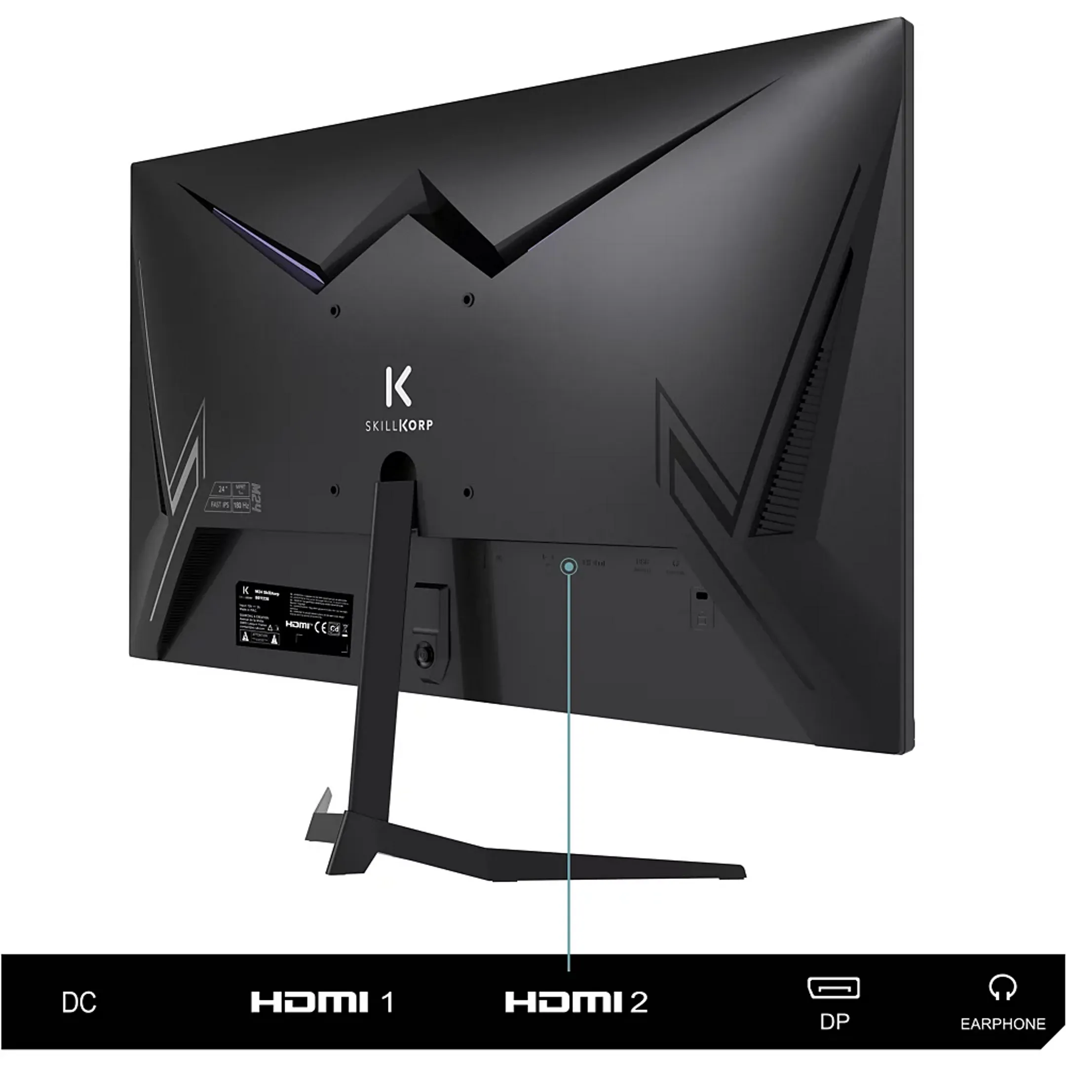 Skillkorp 24" Gaming Monitor IPS FHD 180Hz SKP M24 image