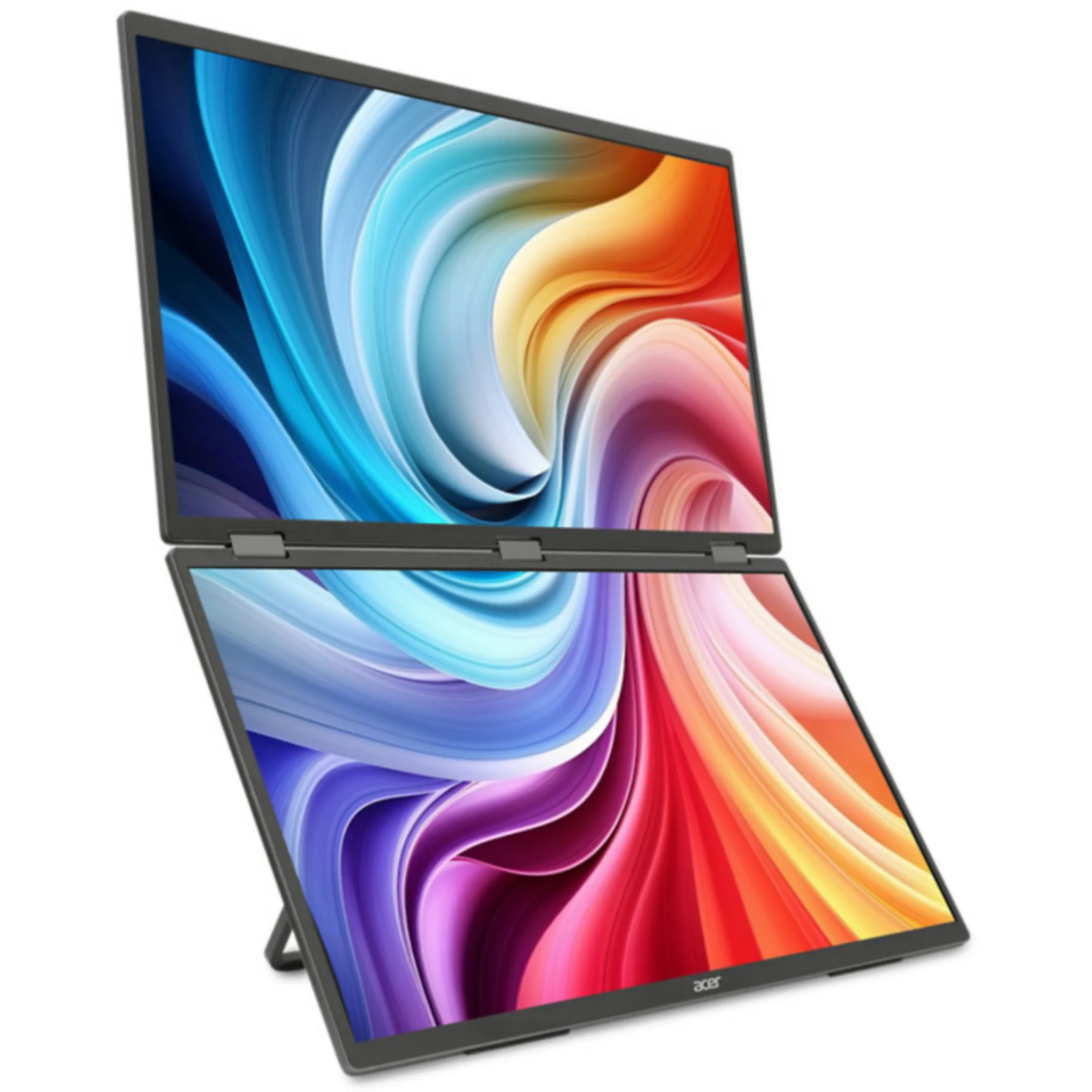 Acer Moniteur PC Double écran portable 18,5" PD193QEBMIUUX image