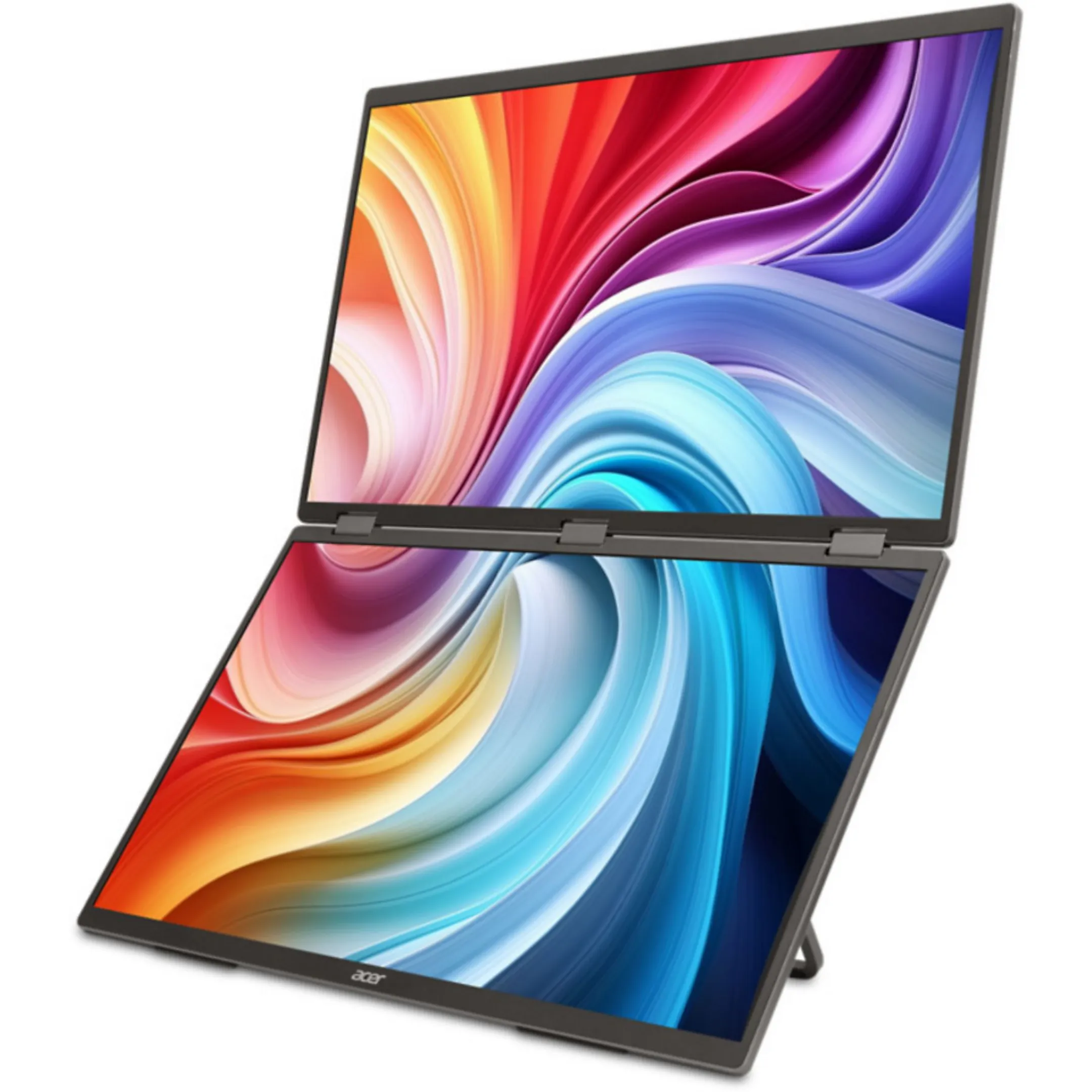 Acer Moniteur PC Double écran portable 18,5" PD193QEBMIUUX image