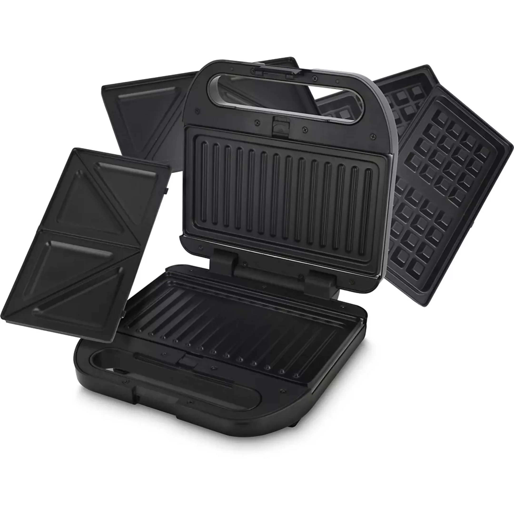 Gaufrier Croque, gril ESWM2 - Noir