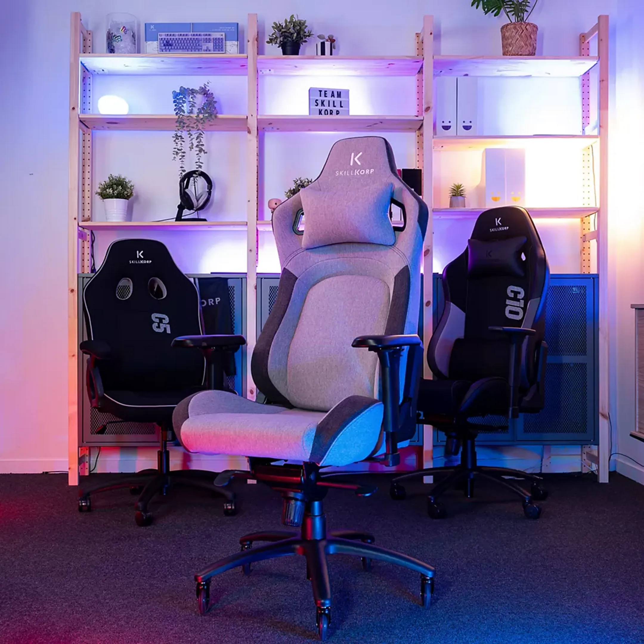 Skillkorp Gaming Chair C20 - Grey image