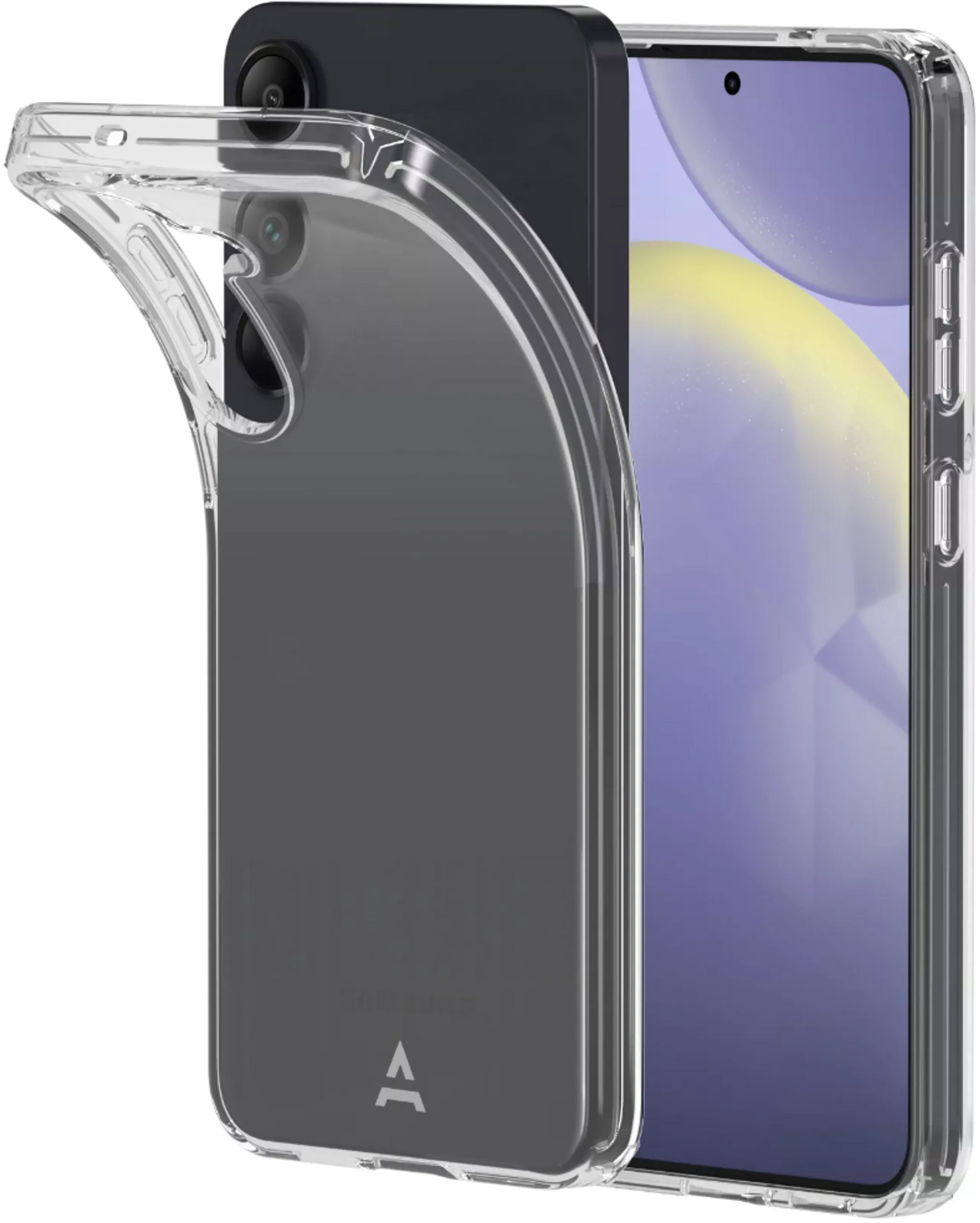 Stoßfestes Cover für Galaxy S25+ - Transparent