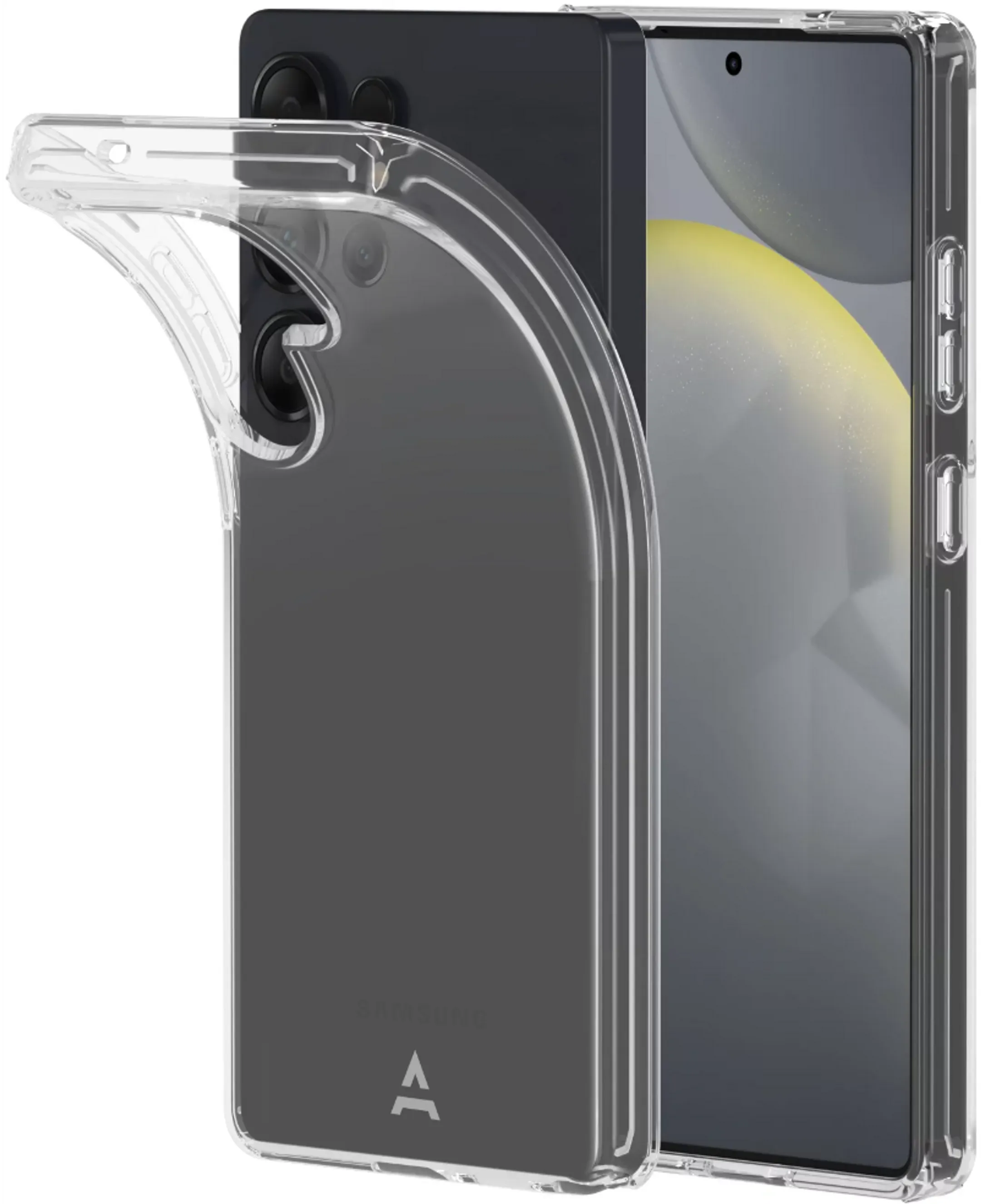 Stoßfestes Cover für Galaxy S25 Ultra - Transparent