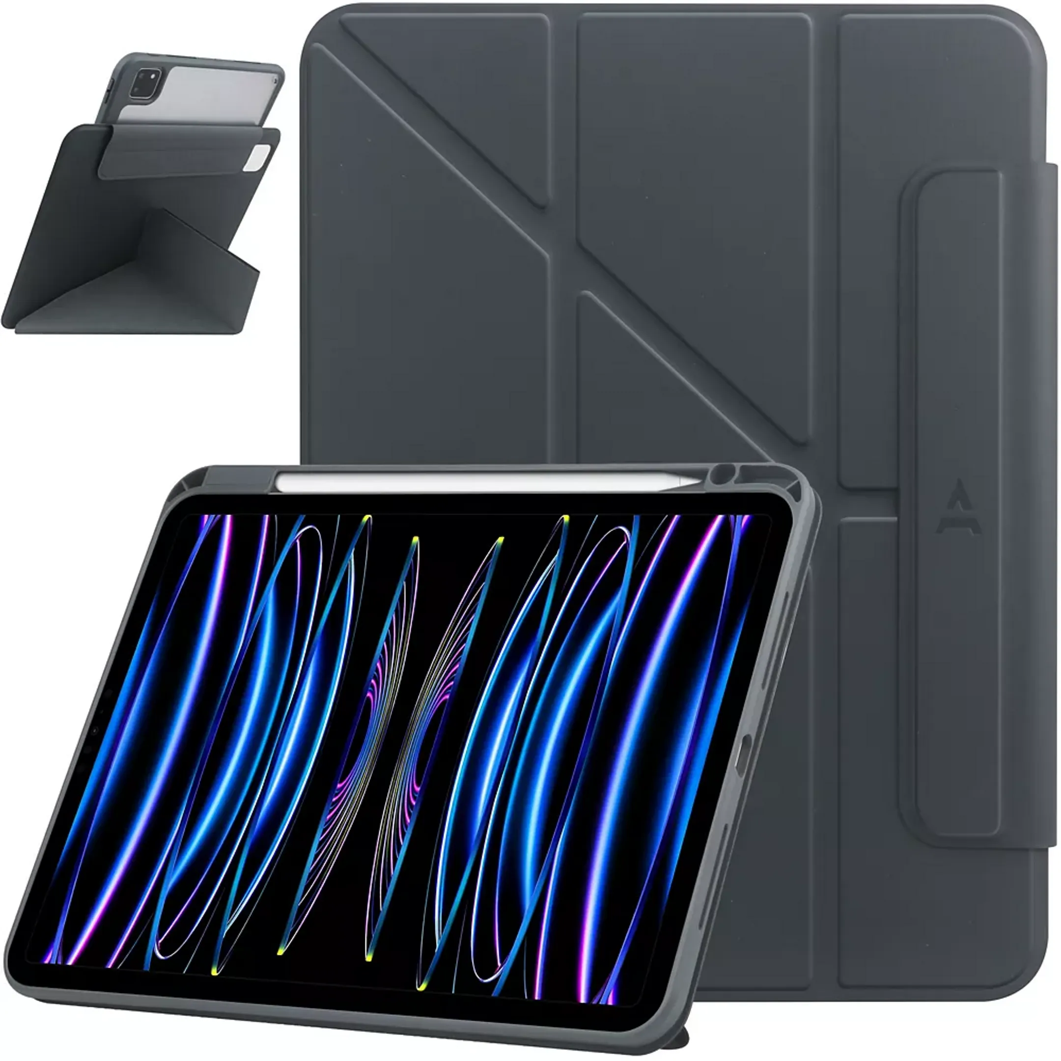 Adeqwat Etui pour iPad Pro 11 (2024) - Gris image
