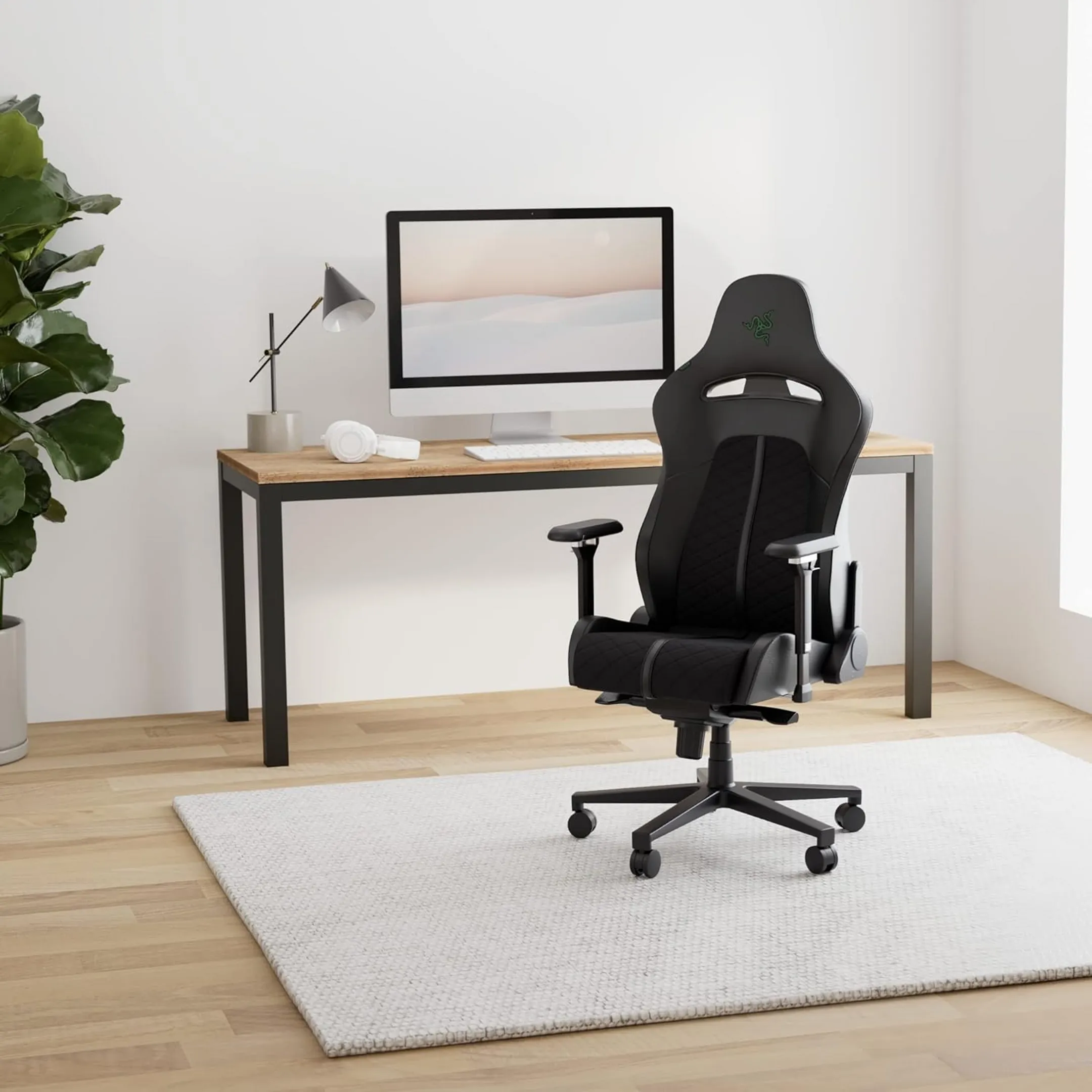 Razer Gaming chair Enki - Black / Green image