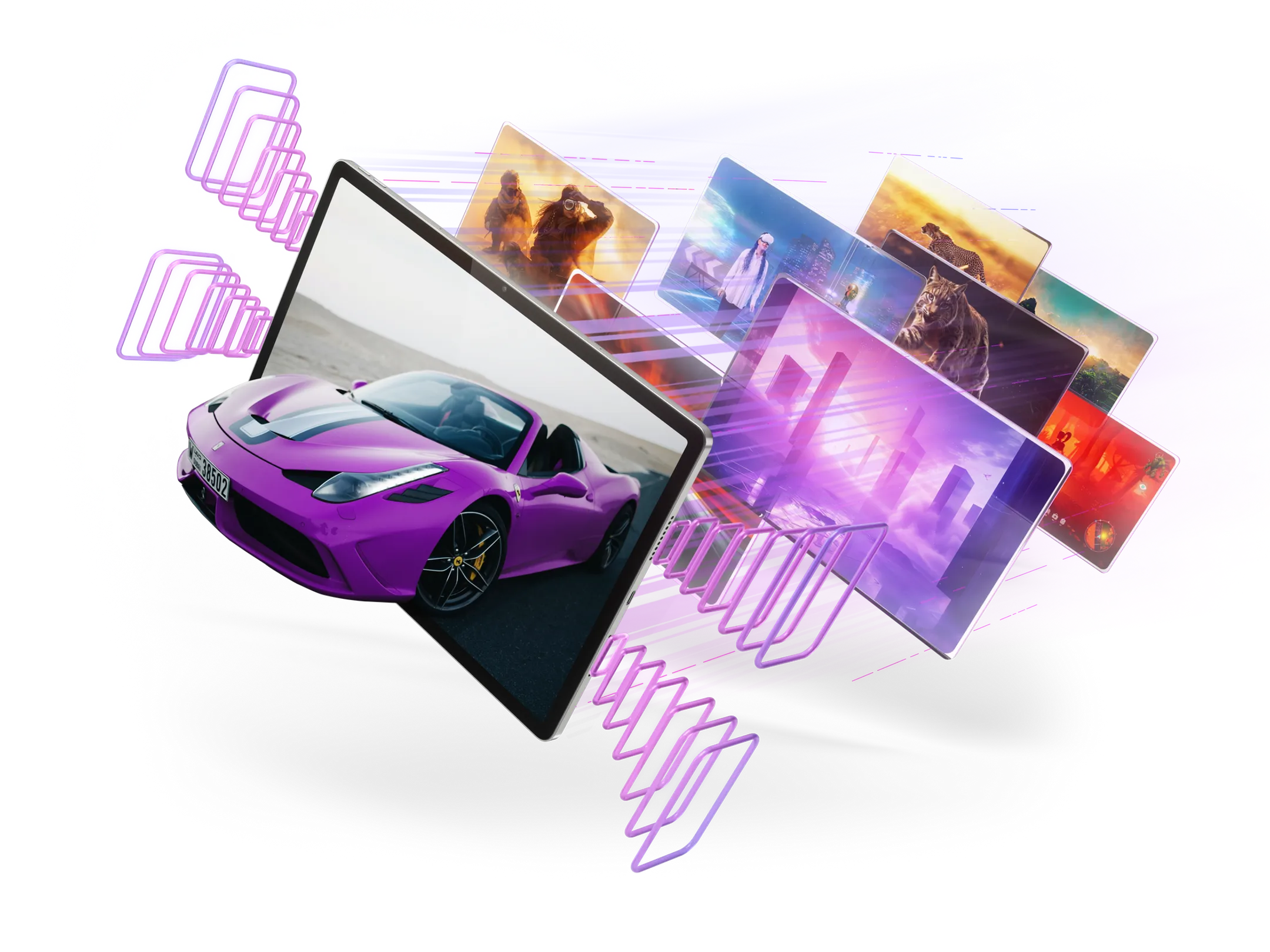 Lenovo Tablette Idea Tab Pro 12,7" Paper-like Anti-glare - 128Go - Lunar Grey image