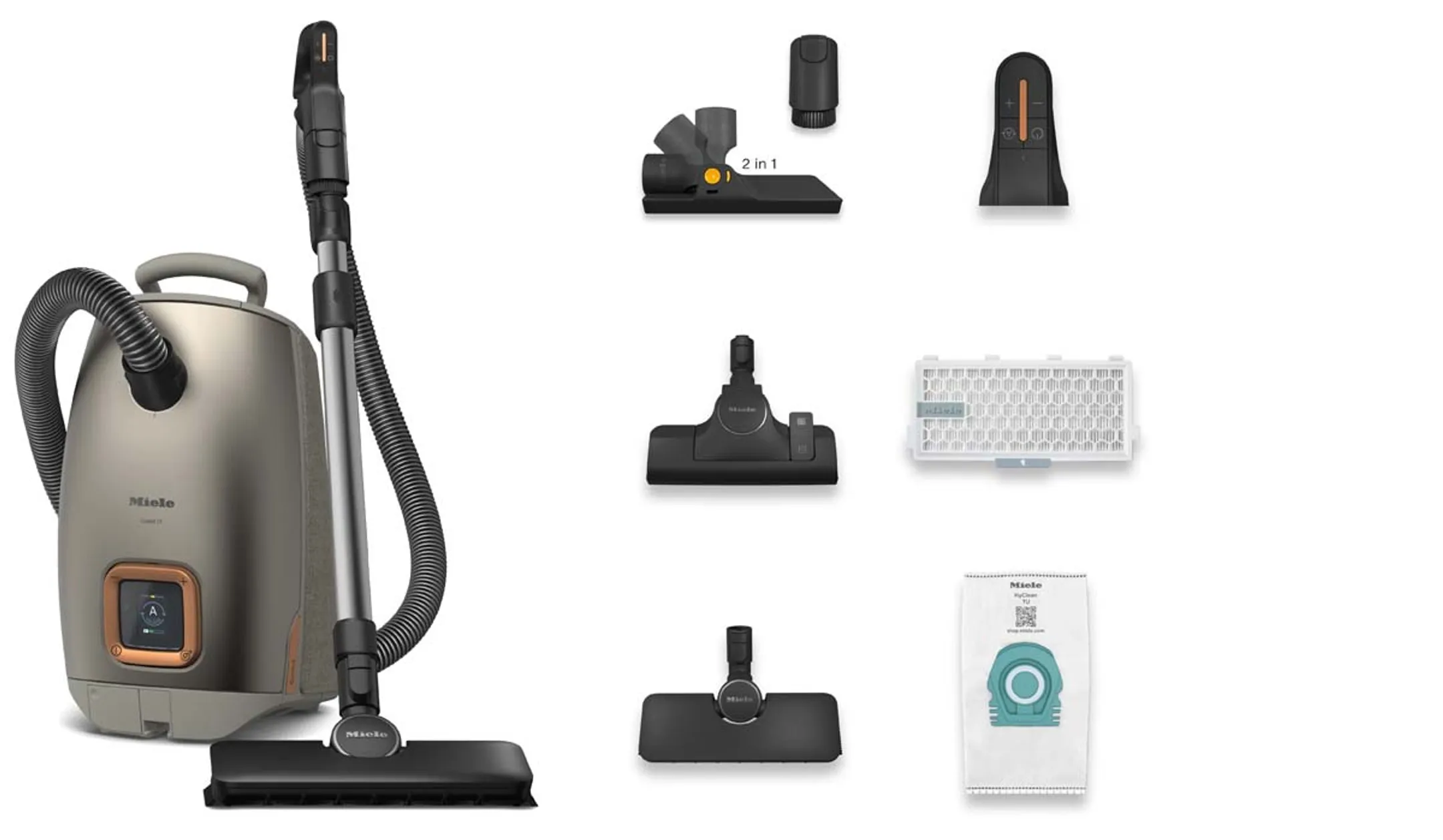 Miele Aspirateur avec sac Guard L1 Comfort - Titane PF image