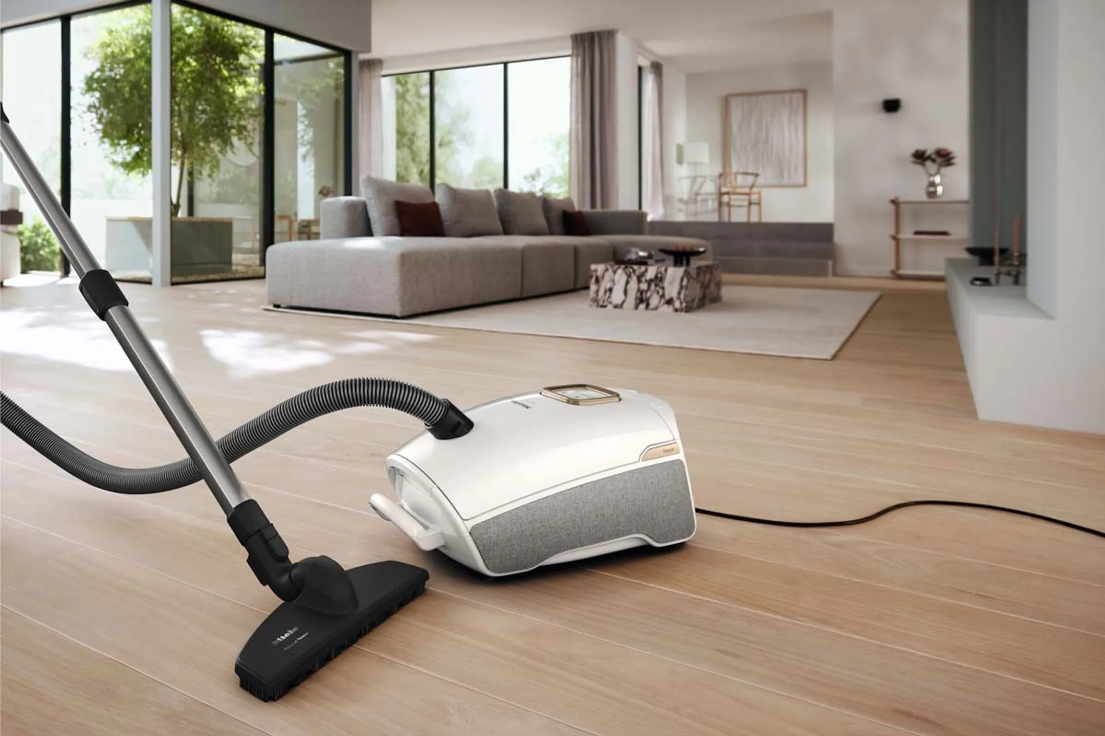 Miele Aspirateur avec sac Guard L1 Parquet - Blanc brillant image