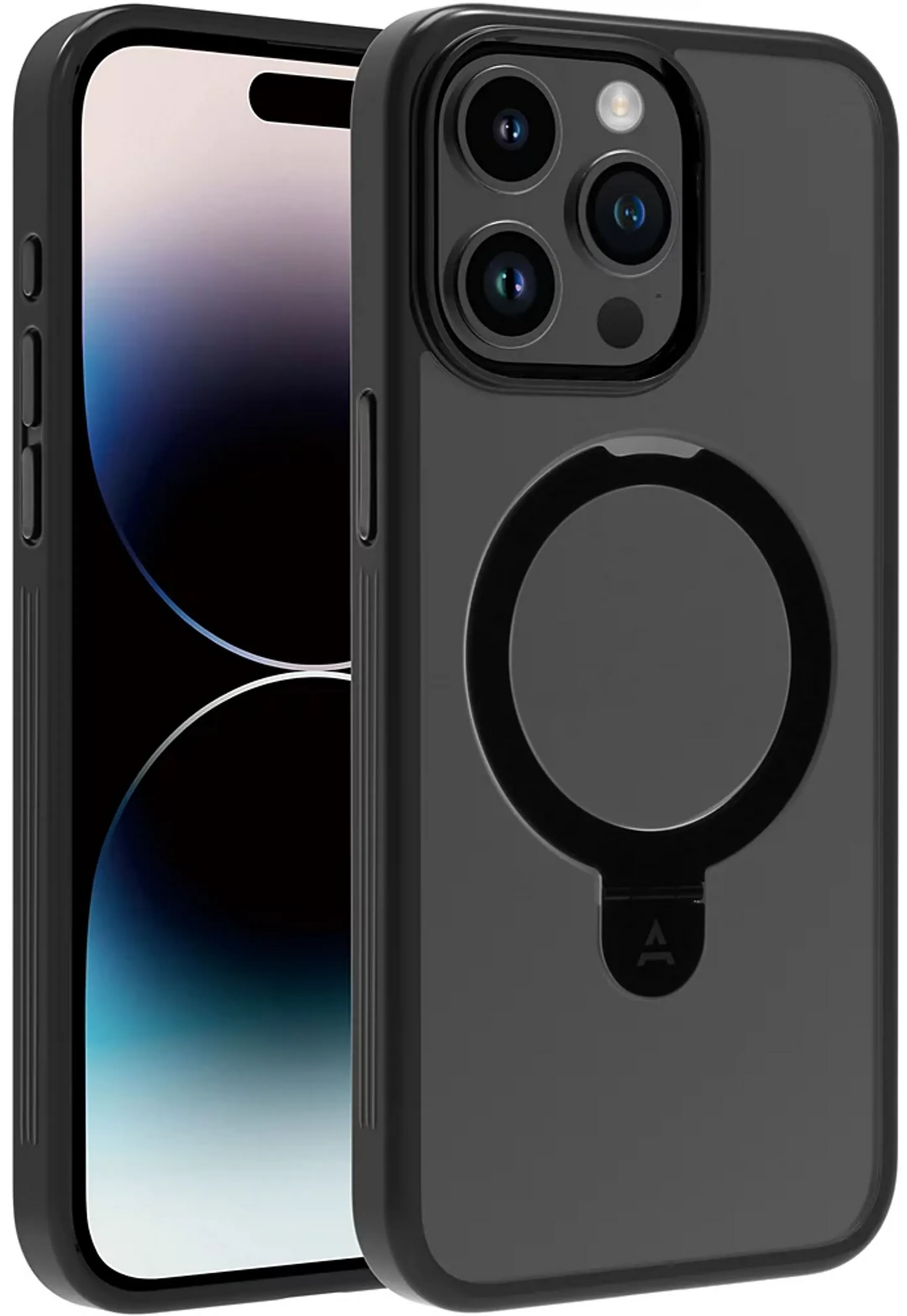 Coque 2-en-1 MagSafe pour iPhone 15 Pro - Noir
