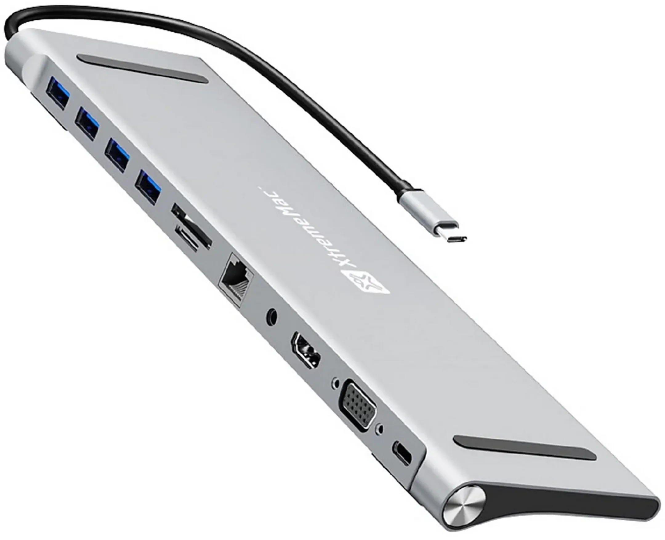 Station d'accueil 11-en-1 USB-C - Argent