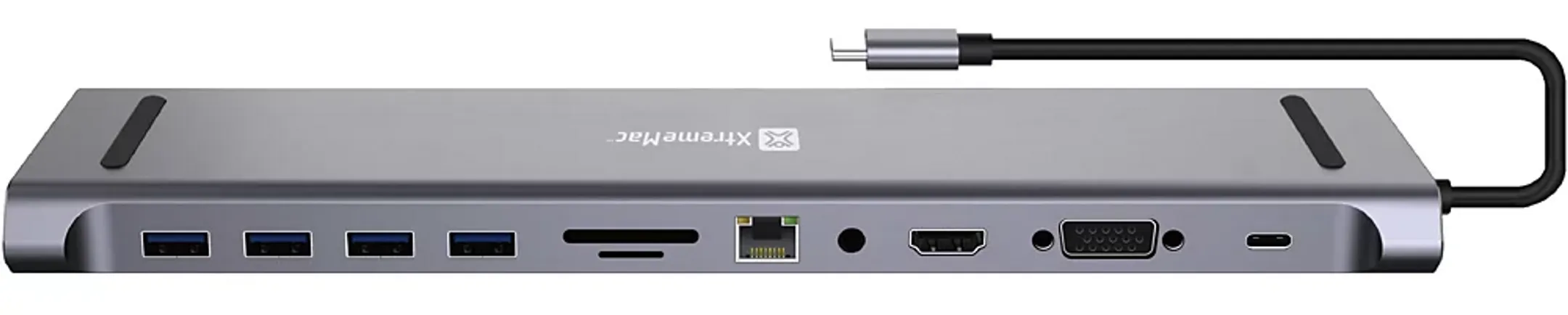 Xtrememac Station d'accueil 11-en-1 USB-C - Argent image