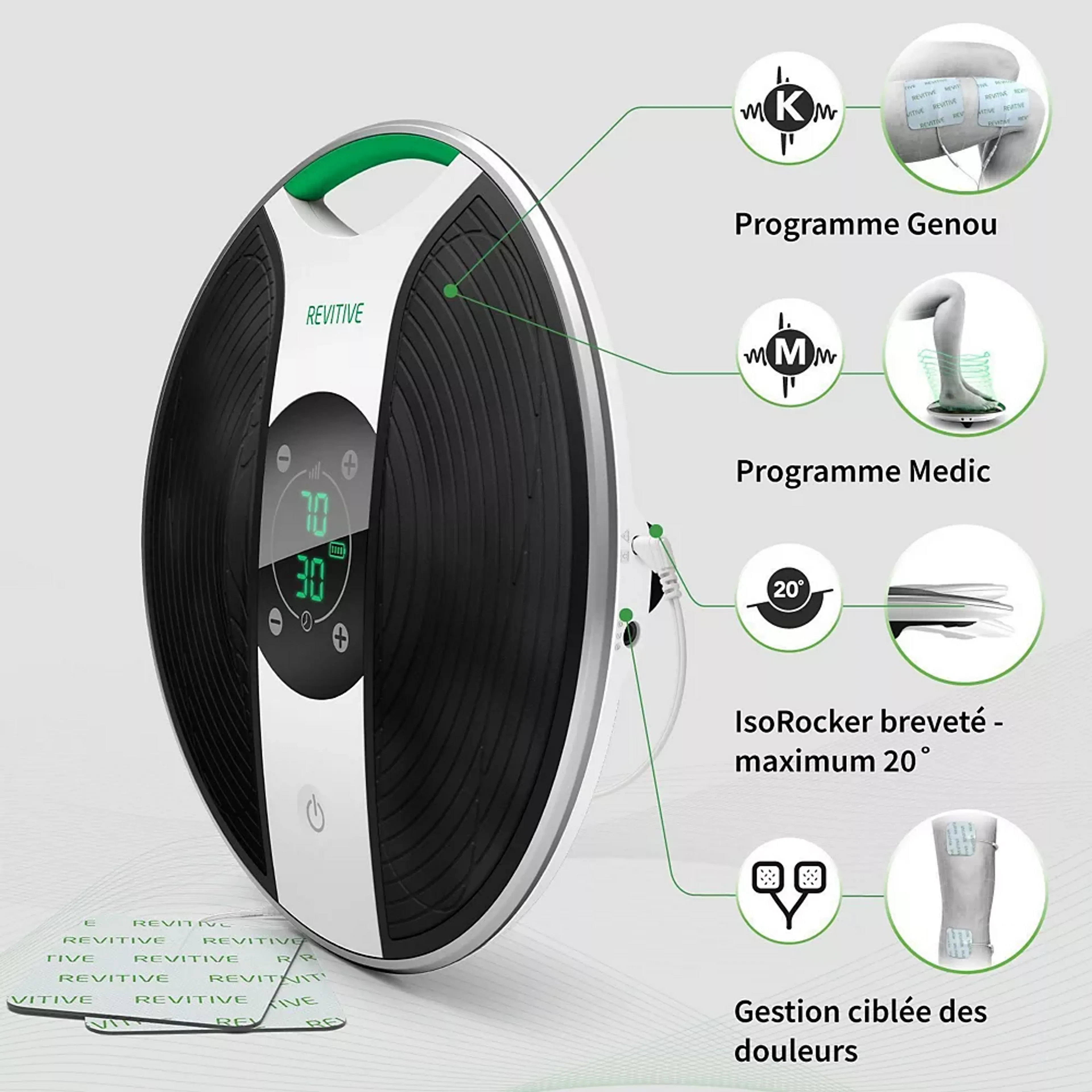 Revitive Stimulateur circulatoire Medic Genou image