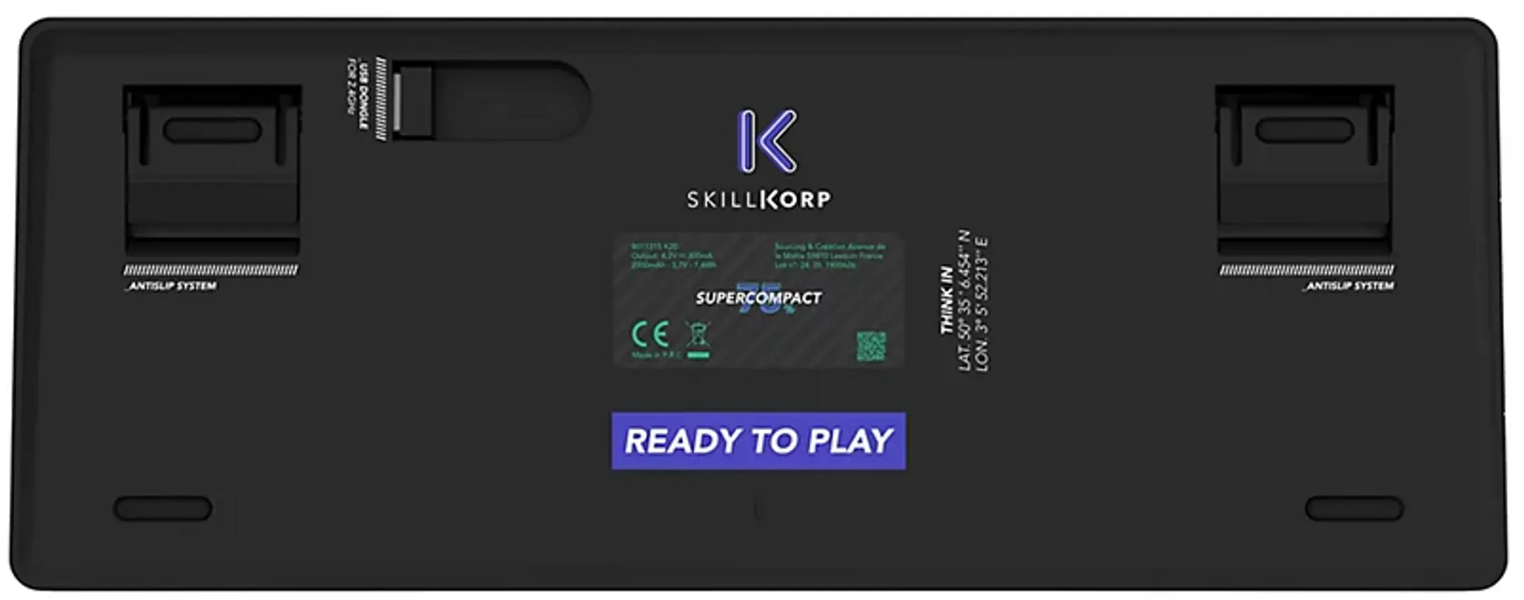 Skillkorp Wireless Gaming Keyboard K20 Ultimate - AZERTY image