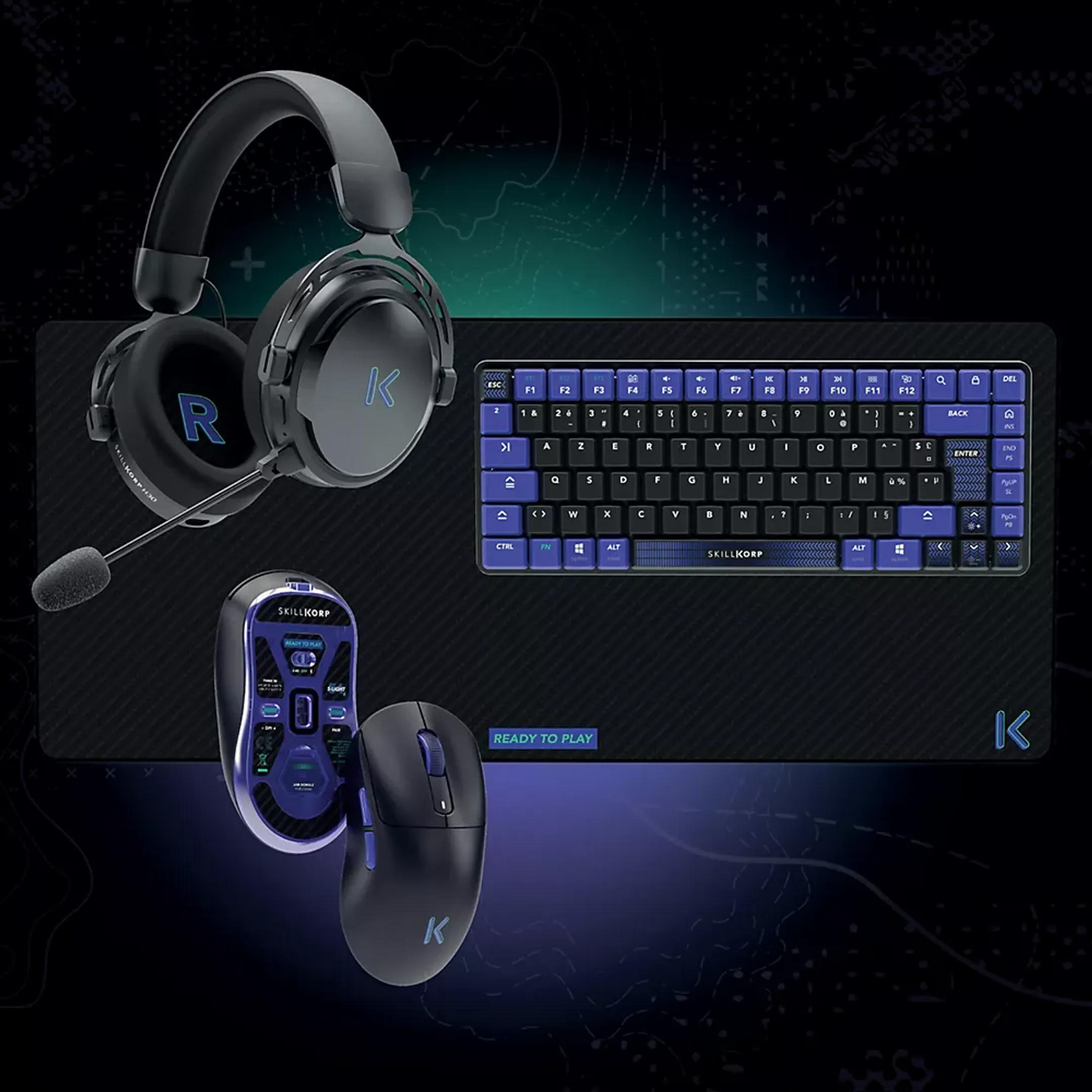 Skillkorp Wireless Gaming Keyboard K20 Ultimate - AZERTY image
