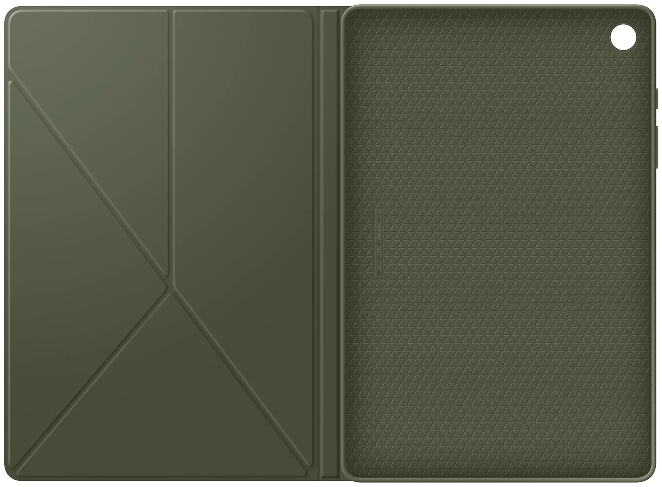 Samsung Hybrid Book Cover für Galaxy Tab A9+ - Schwarz image