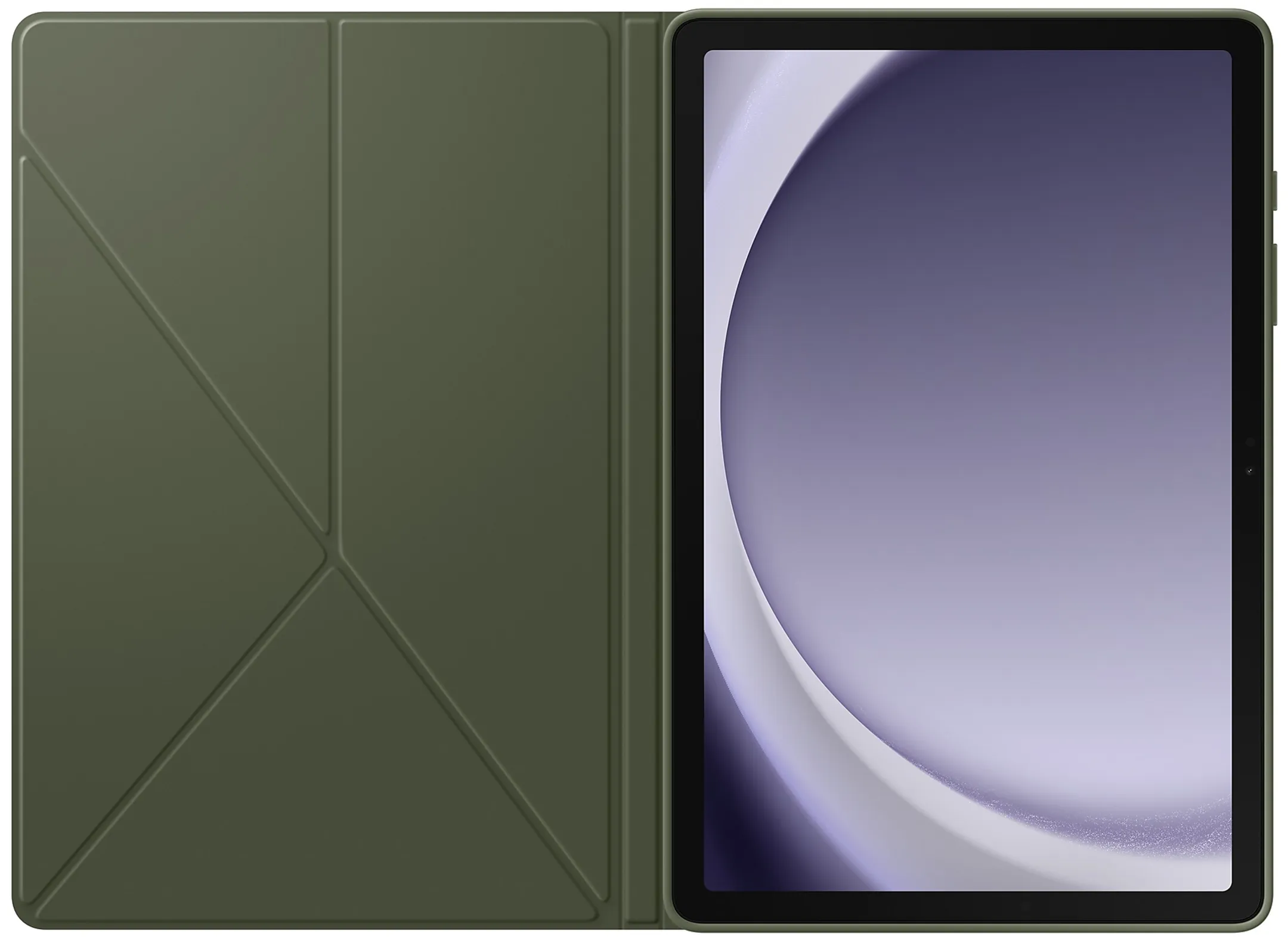 Samsung Hybrid Book Cover für Galaxy Tab A9+ - Schwarz image