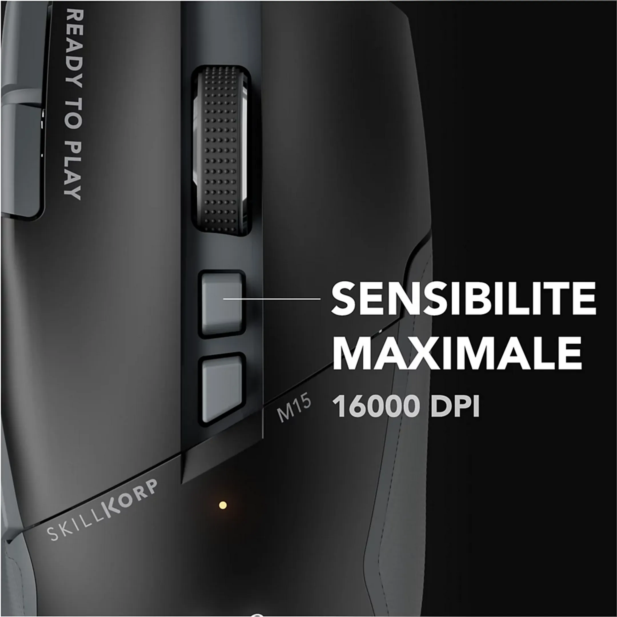 Skillkorp Souris Gaming M15 V2 Progress - Noir image