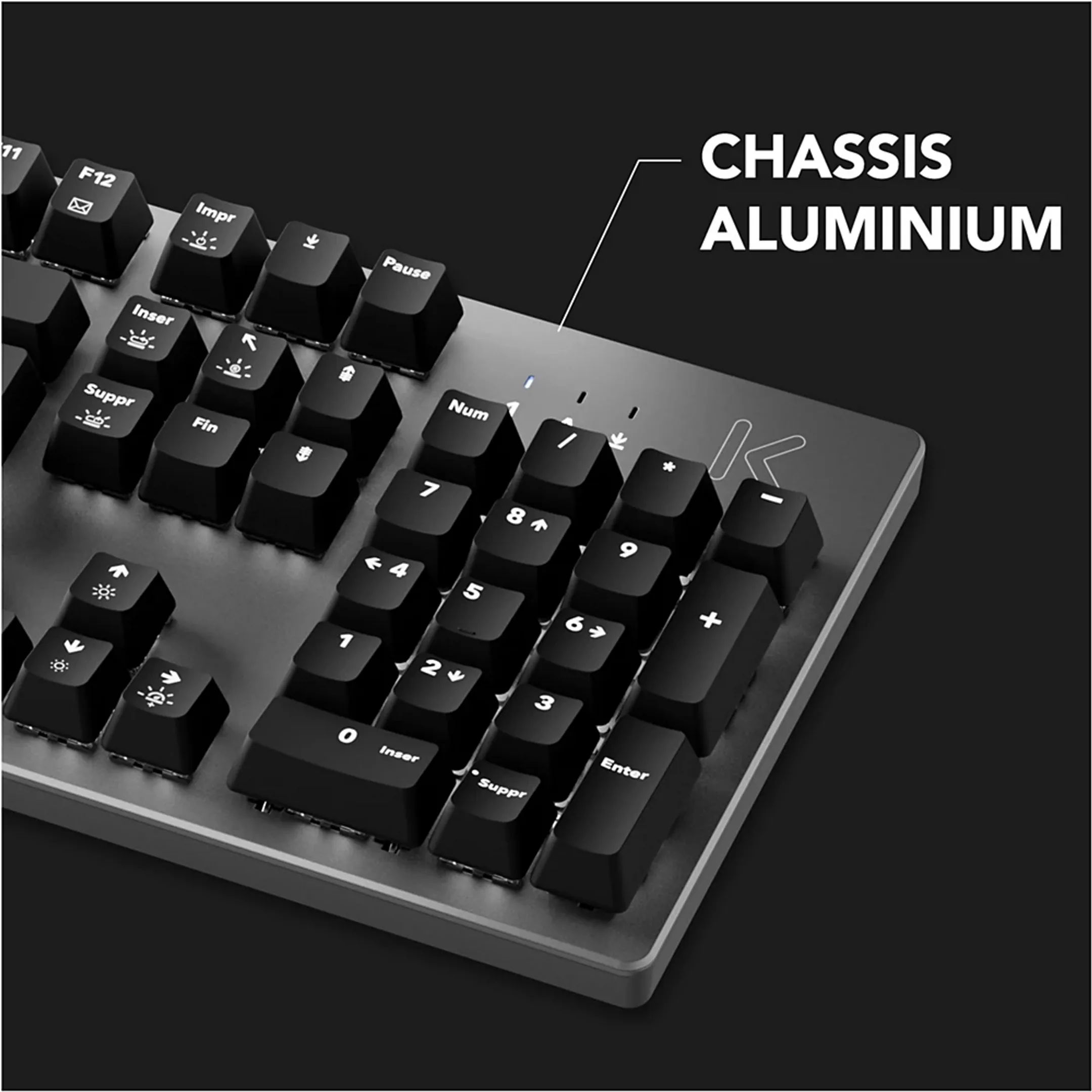Skillkorp Clavier gaming K15 Progress - Noir image