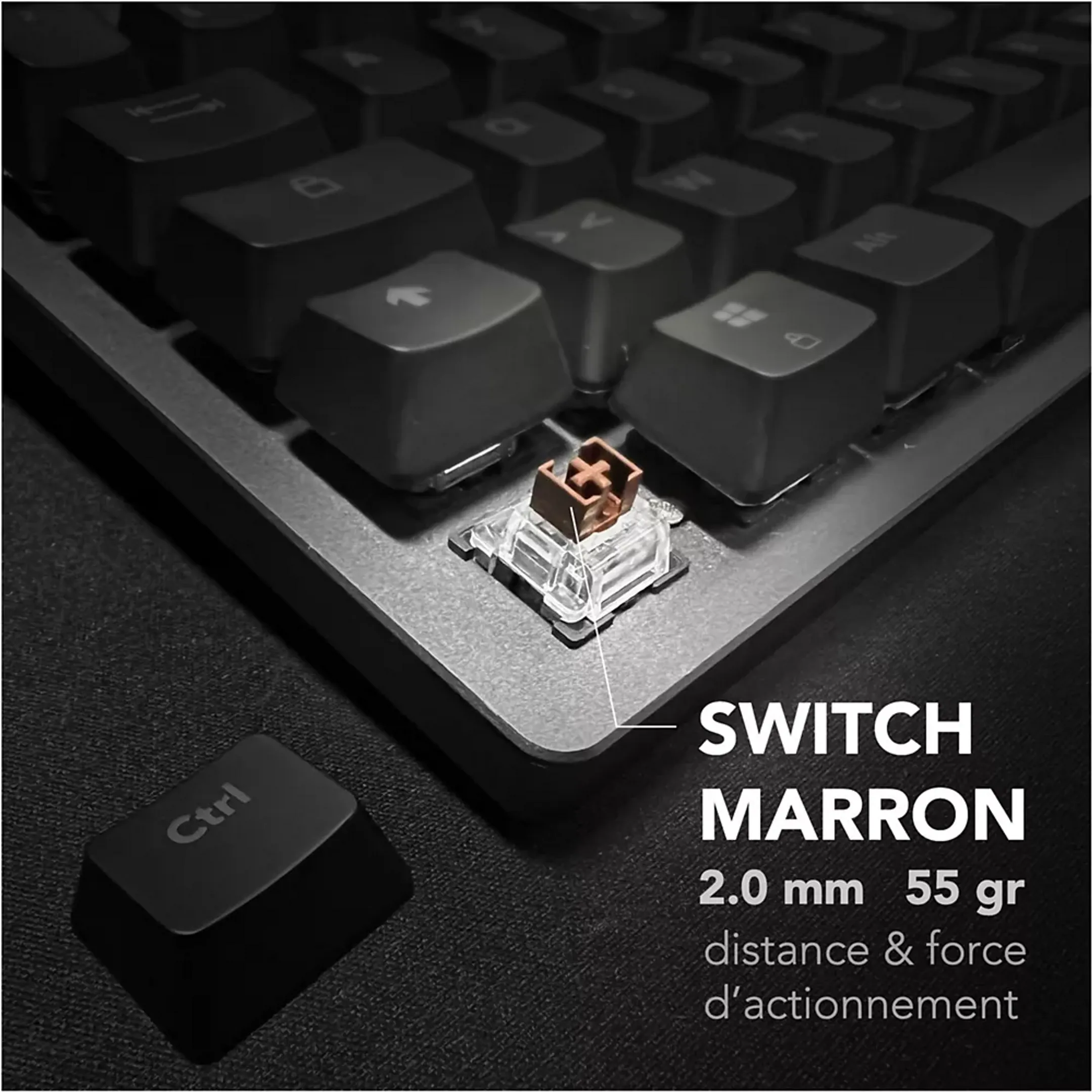 Skillkorp Clavier gaming K15 Progress - Noir image