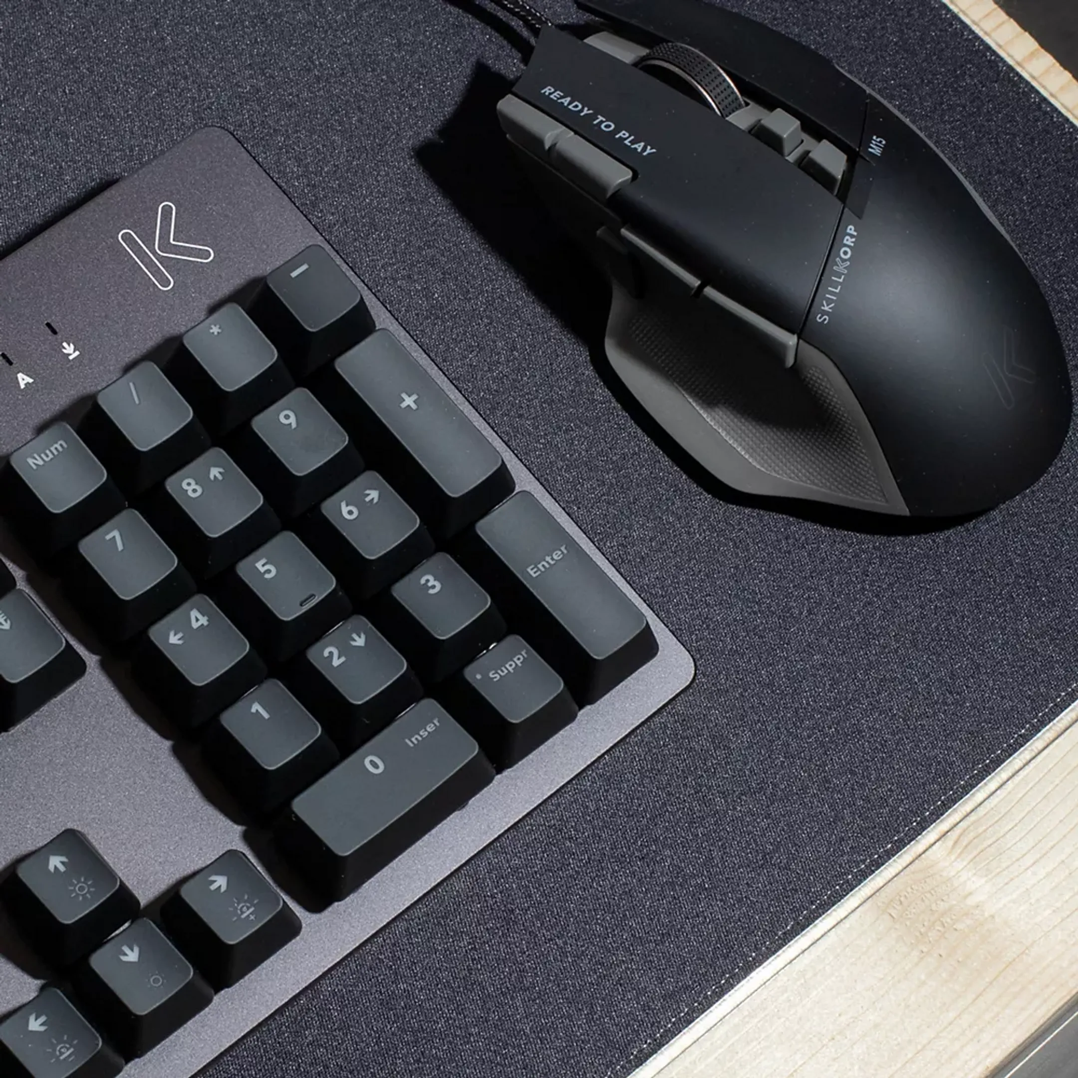 Skillkorp Gaming keyboard K15 Progress - Black image