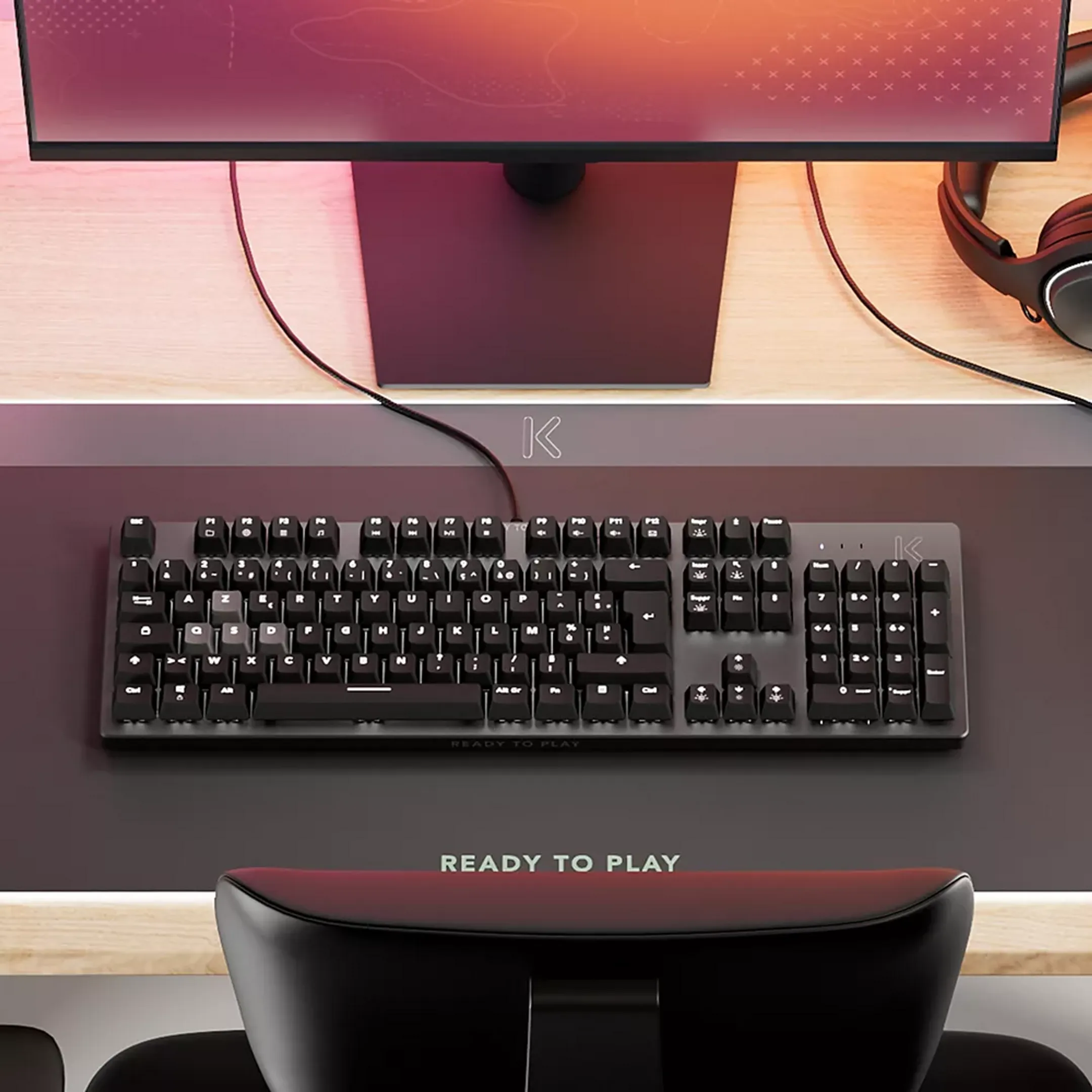 Skillkorp Gaming keyboard K15 Progress - Black image