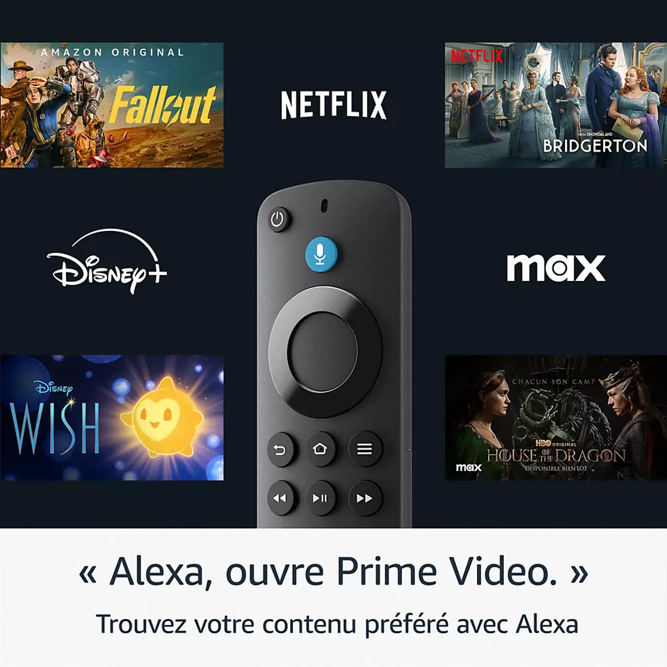 AMAZON Appareil de streaming Fire TV Stick HD (2024) - Noir image