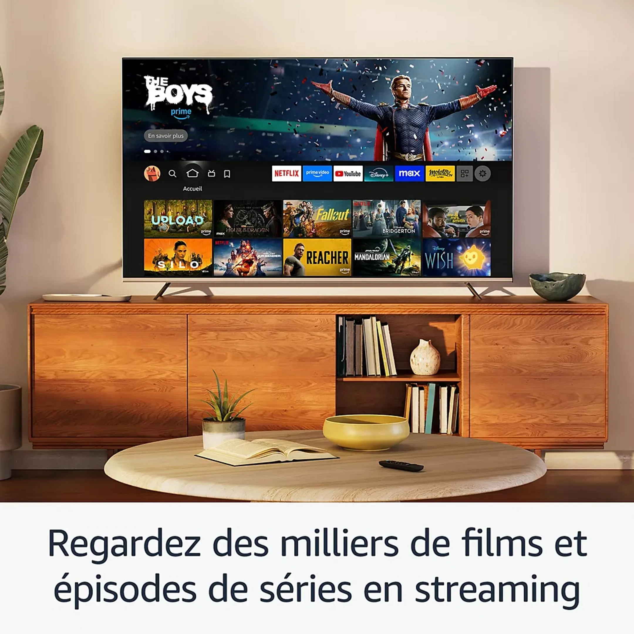 AMAZON Appareil de streaming Fire TV Stick HD (2024) - Noir image