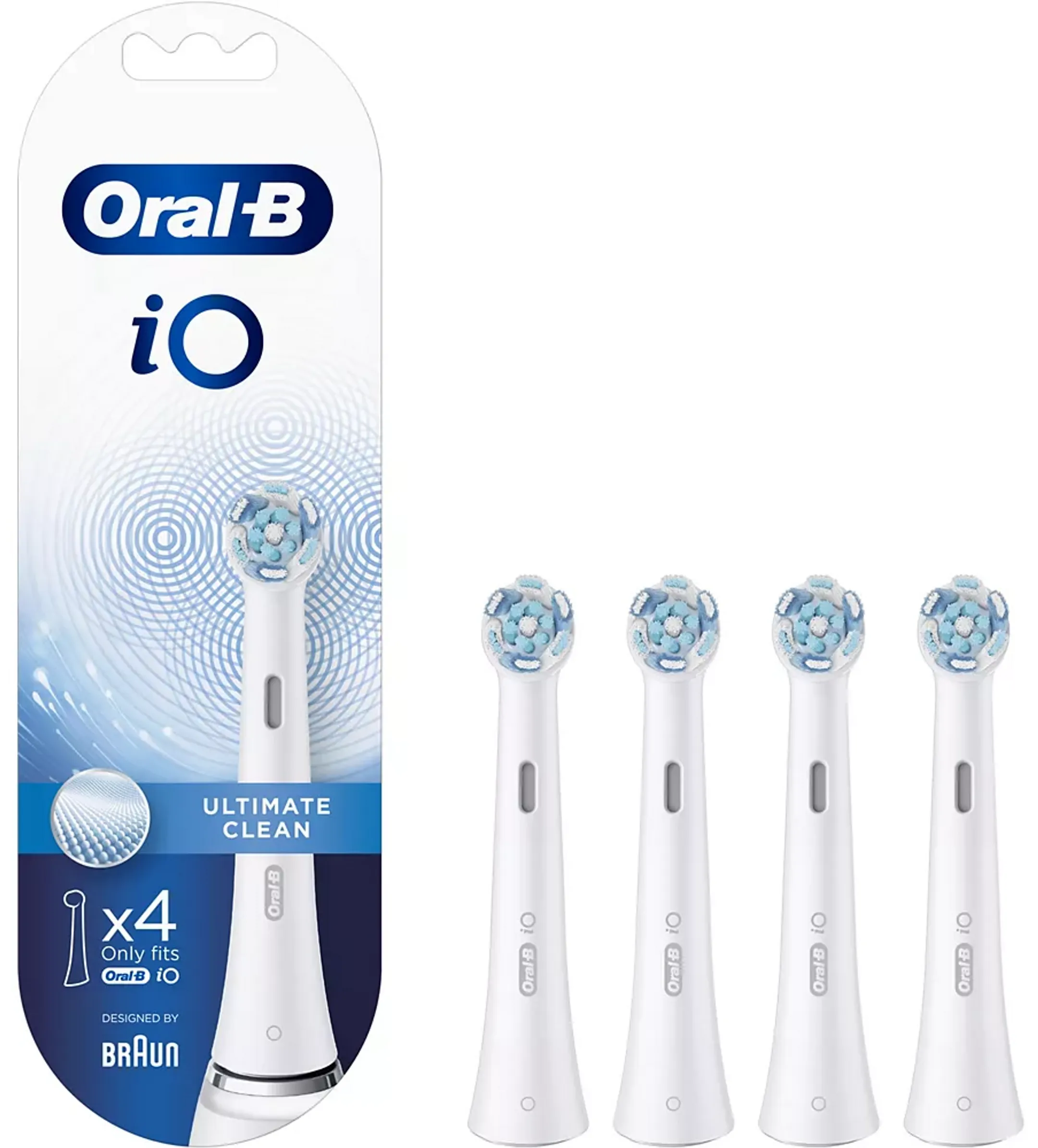 Bürstenköpfe iO Ultimate Clean White - 4 Stück