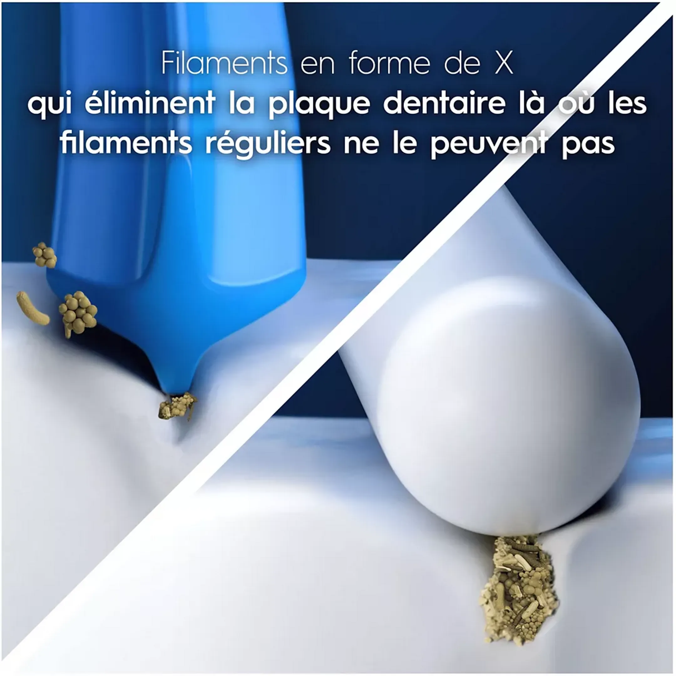 Oral-B Têtes de brossage Pro Cross Action - 8 pièces image