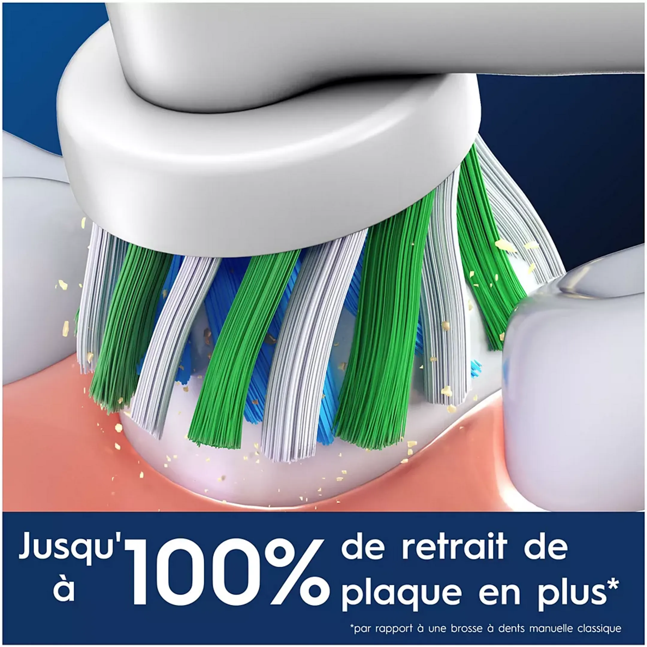 Oral-B Têtes de brossage Pro Cross Action - 8 pièces image