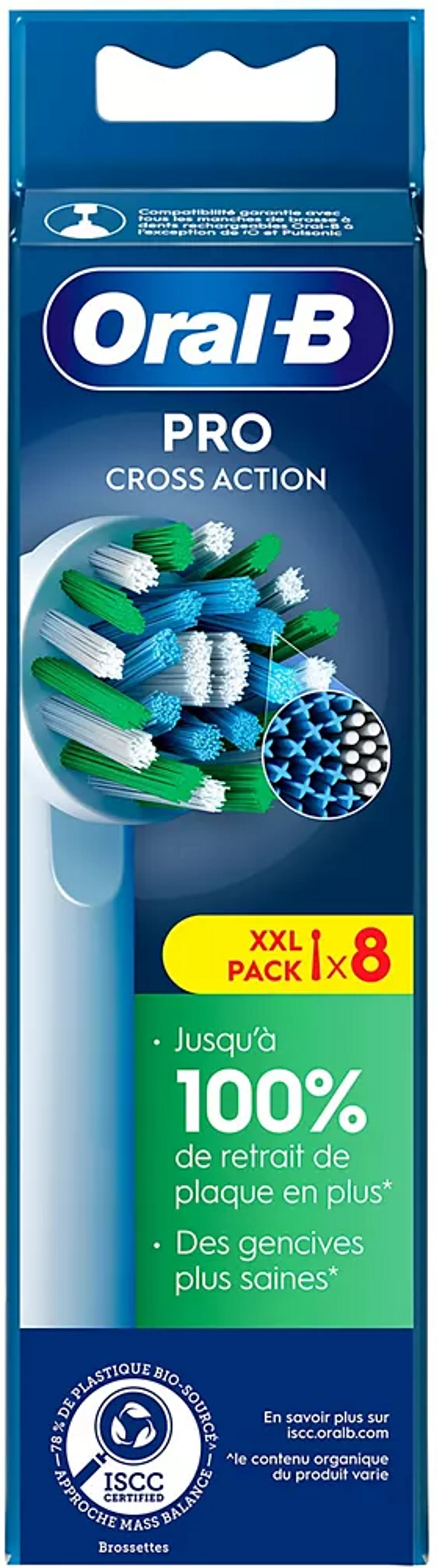 Oral-B Brush heads Pro Cross Action - 8 pieces image