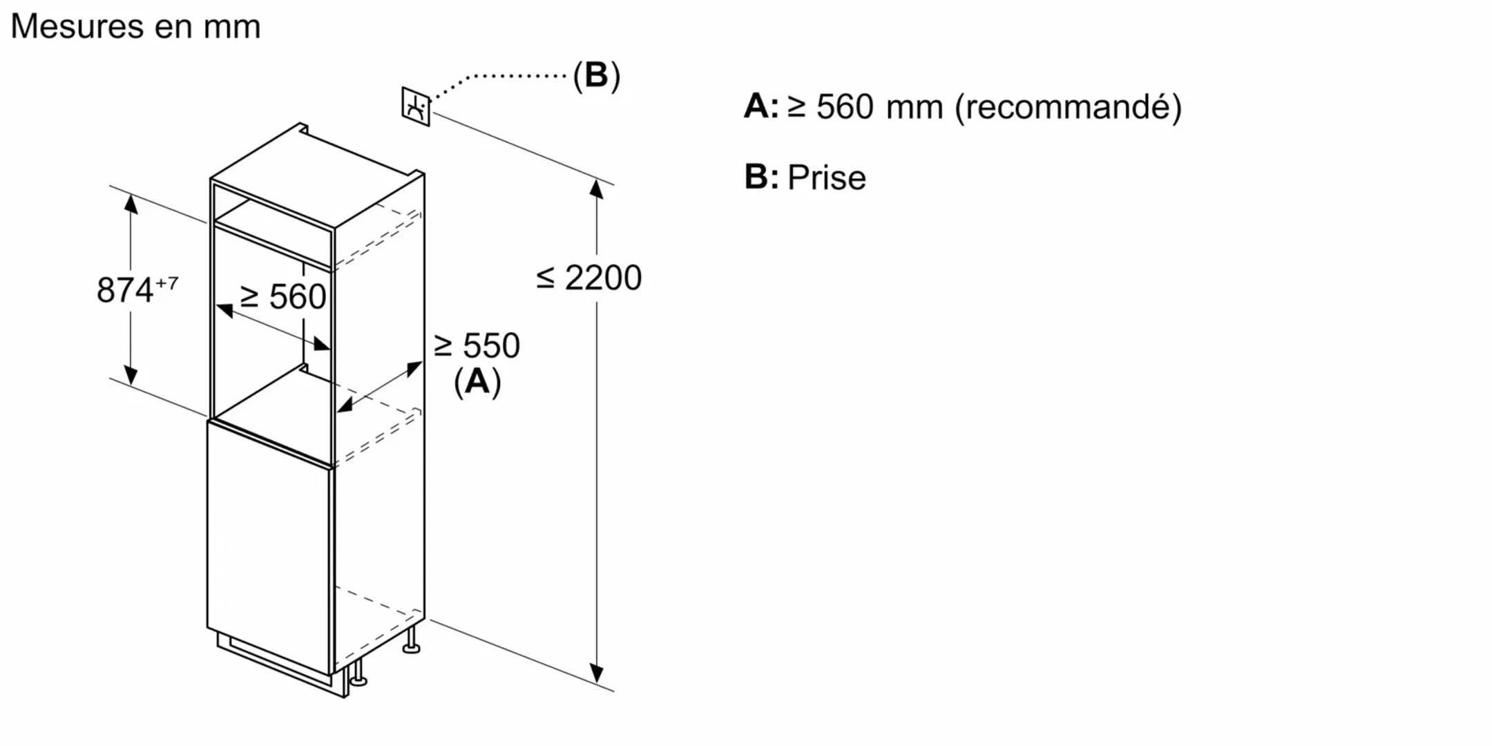 Siemens Built-in fridge iQ300 KI21RVFE0 image