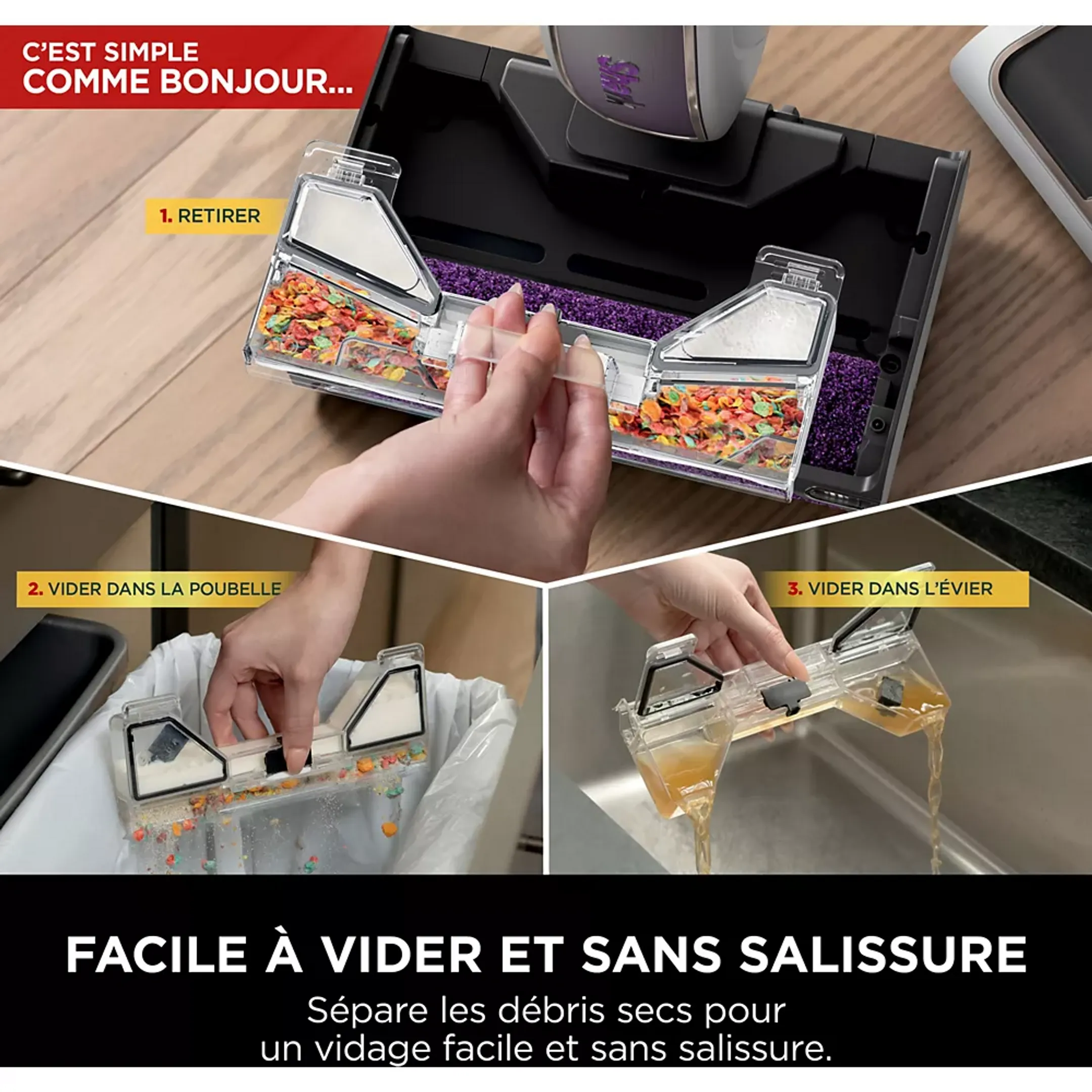 Shark Nettoyeur de sols vapeur SteamPickUp SD200EU image