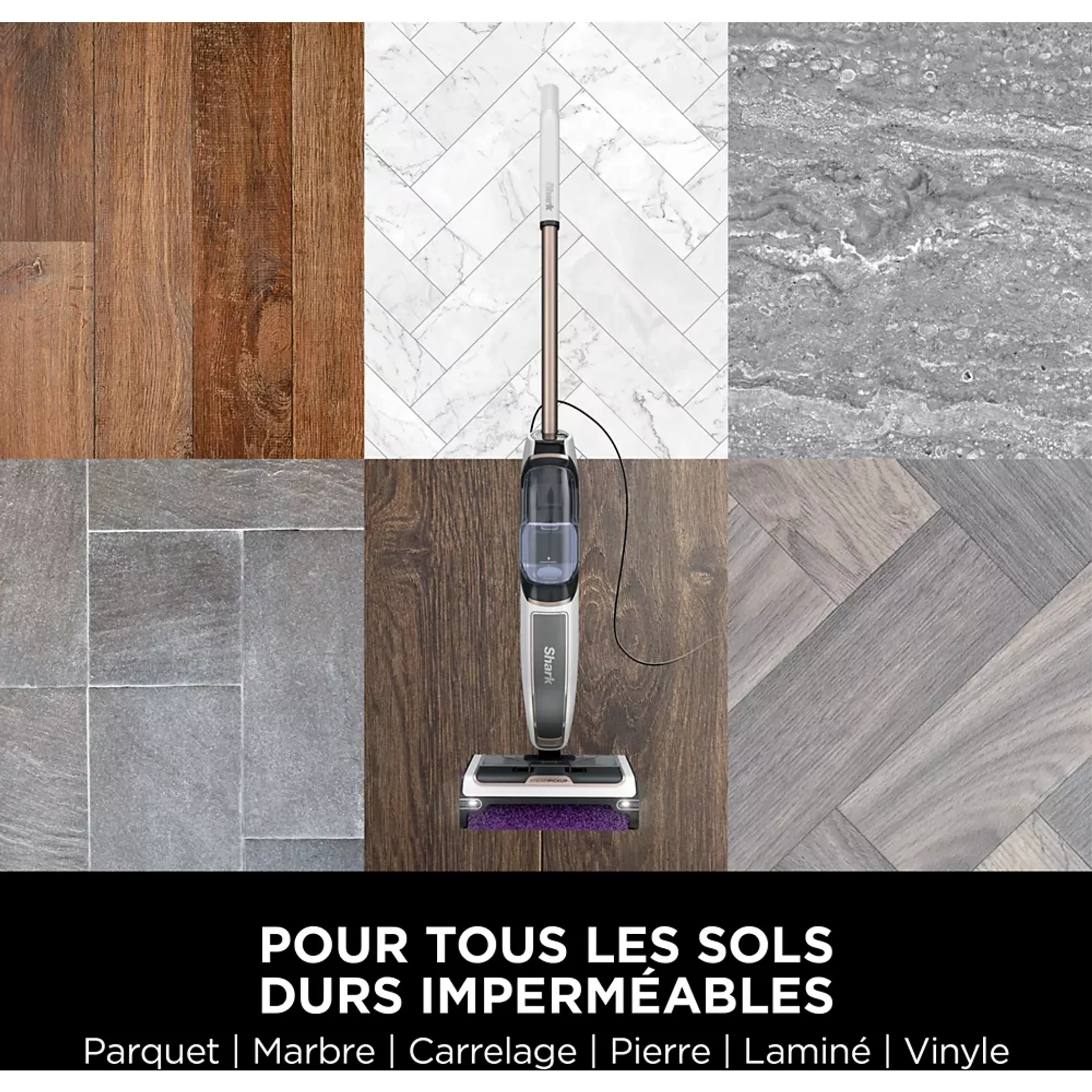 Shark Nettoyeur de sols vapeur SteamPickUp SD200EU image
