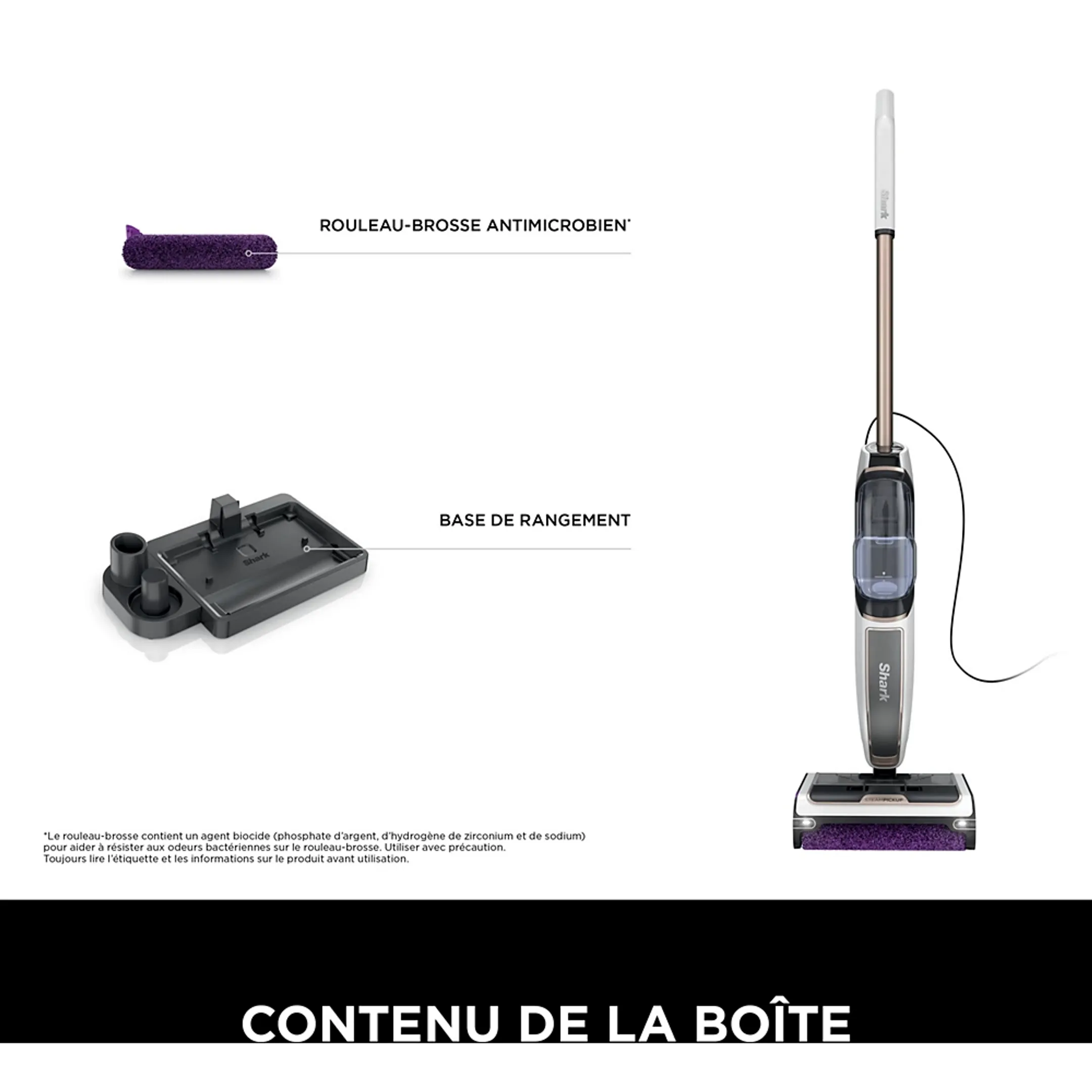 Shark Nettoyeur de sols vapeur SteamPickUp SD200EU image