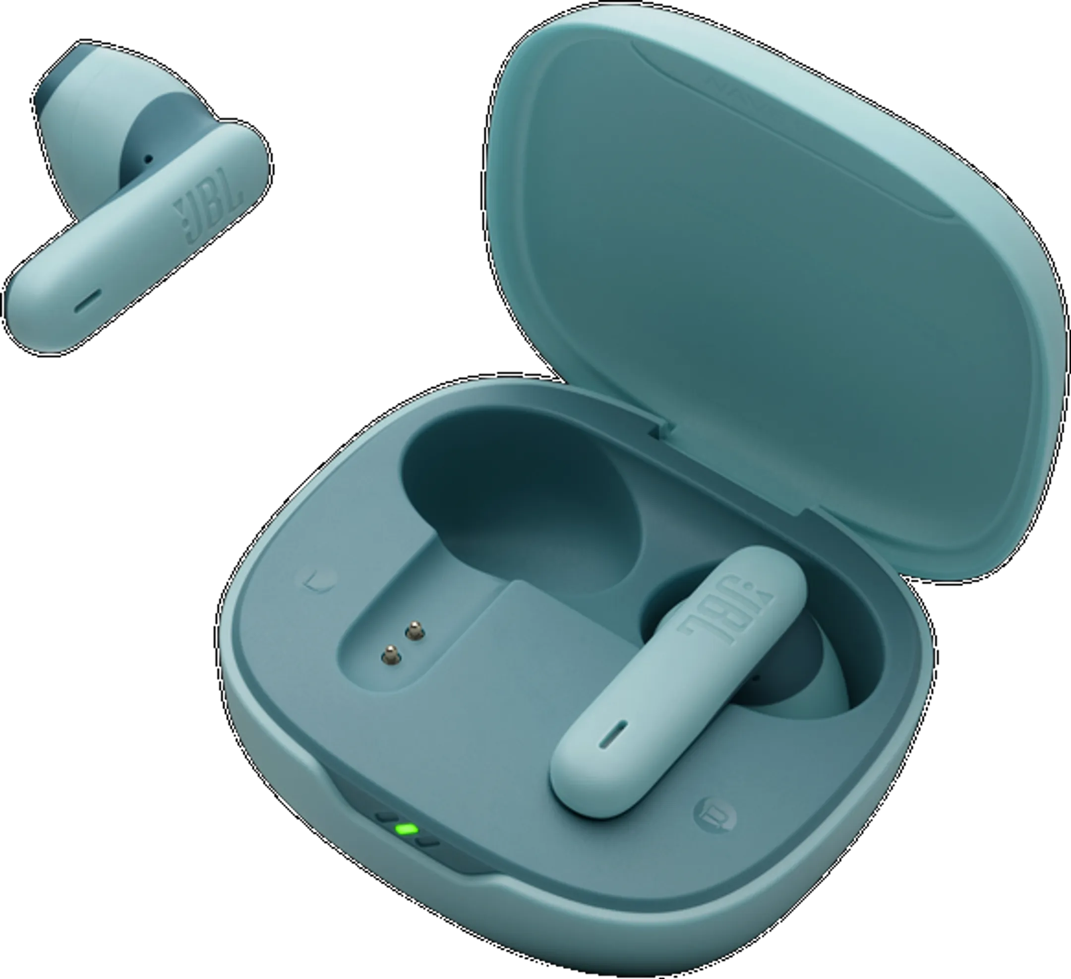 JBL Wireless earphones Wave Flex 2 - Blue image