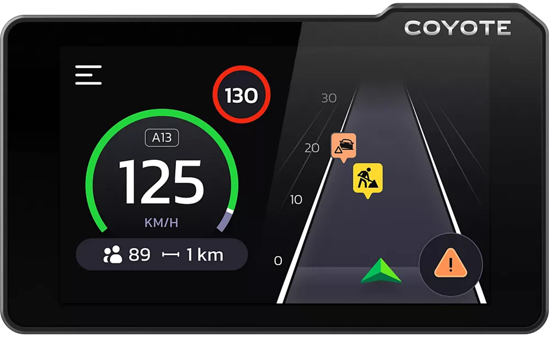 Appareil d'aide à la conduite Coyote Max + 12 Mois