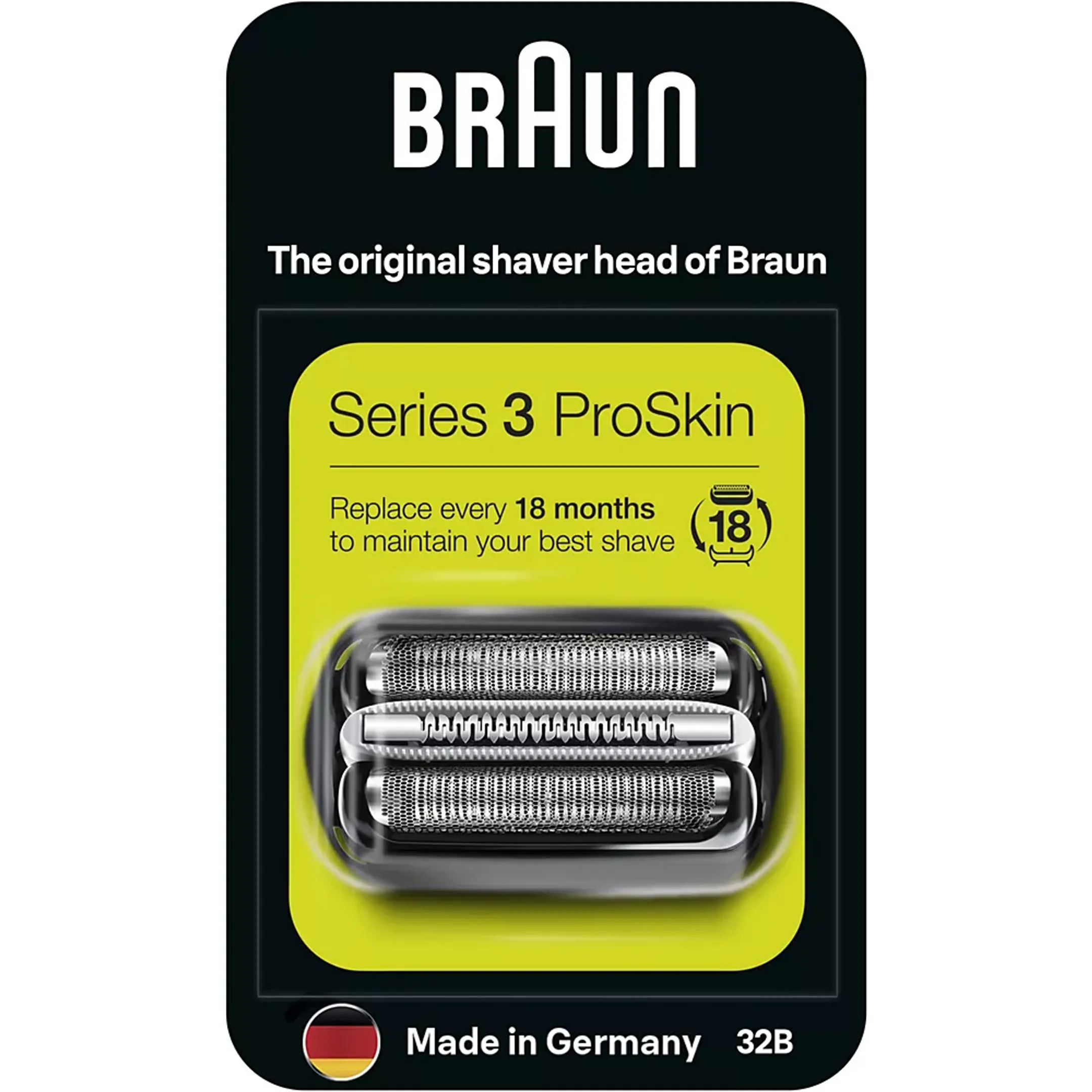 Tête de rasoir 32B pour Series 3 ProSkin 