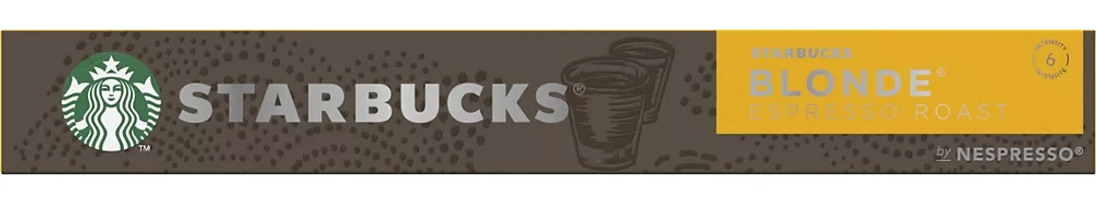 Capsules Nestle Starbucks by Nespresso - Blonde - 10 capsules