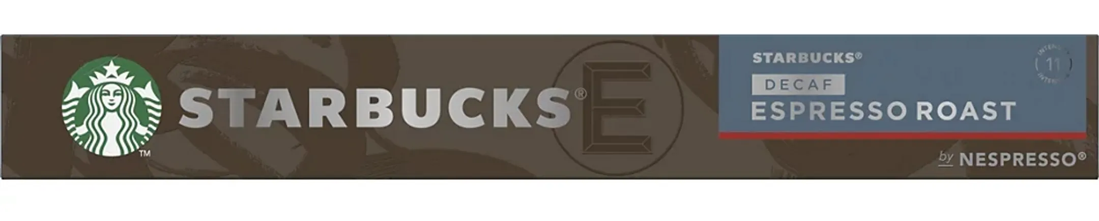 Capsules Nestle Starbucks by Nespresso - Decaf- 10 capsules