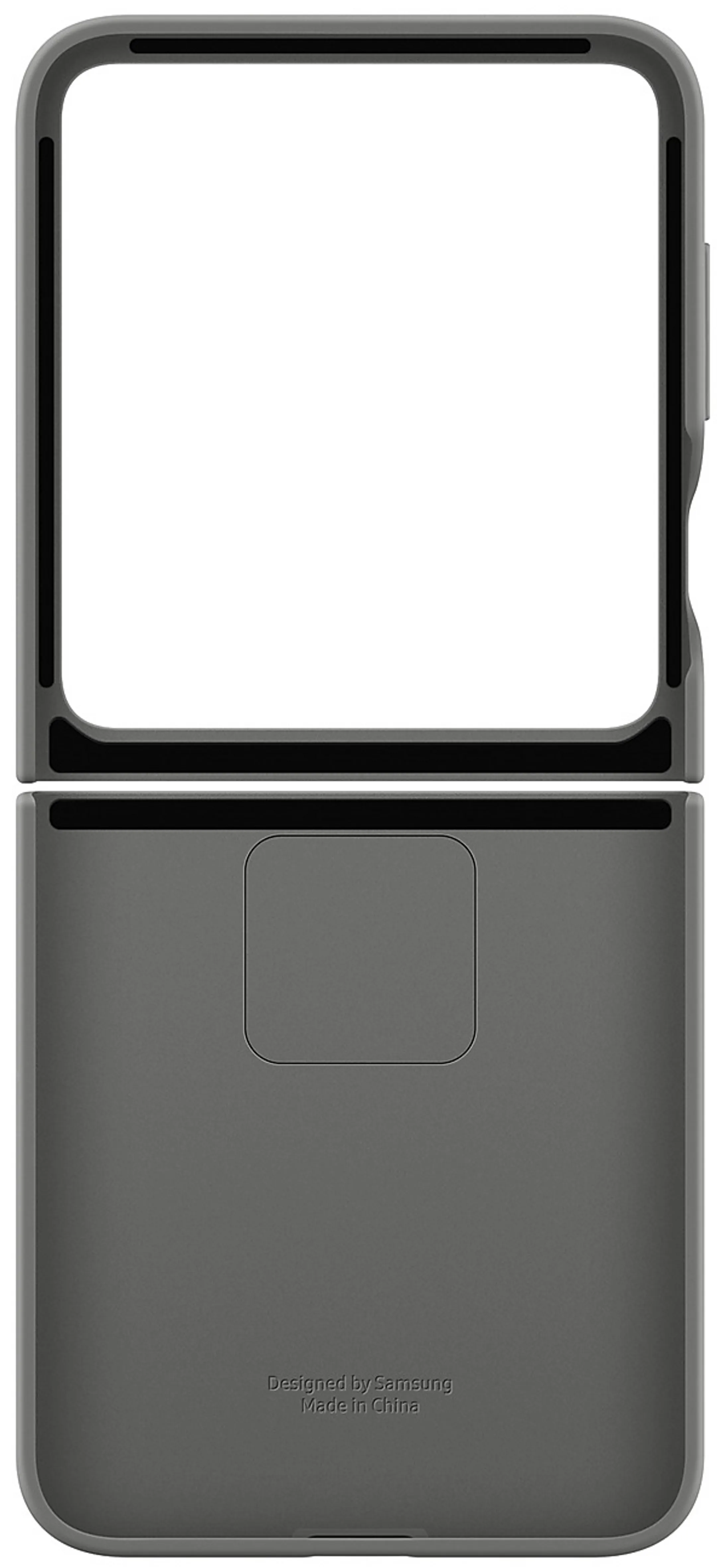 Samsung Silicone cover for Galaxy Z Flip6 - Gris image