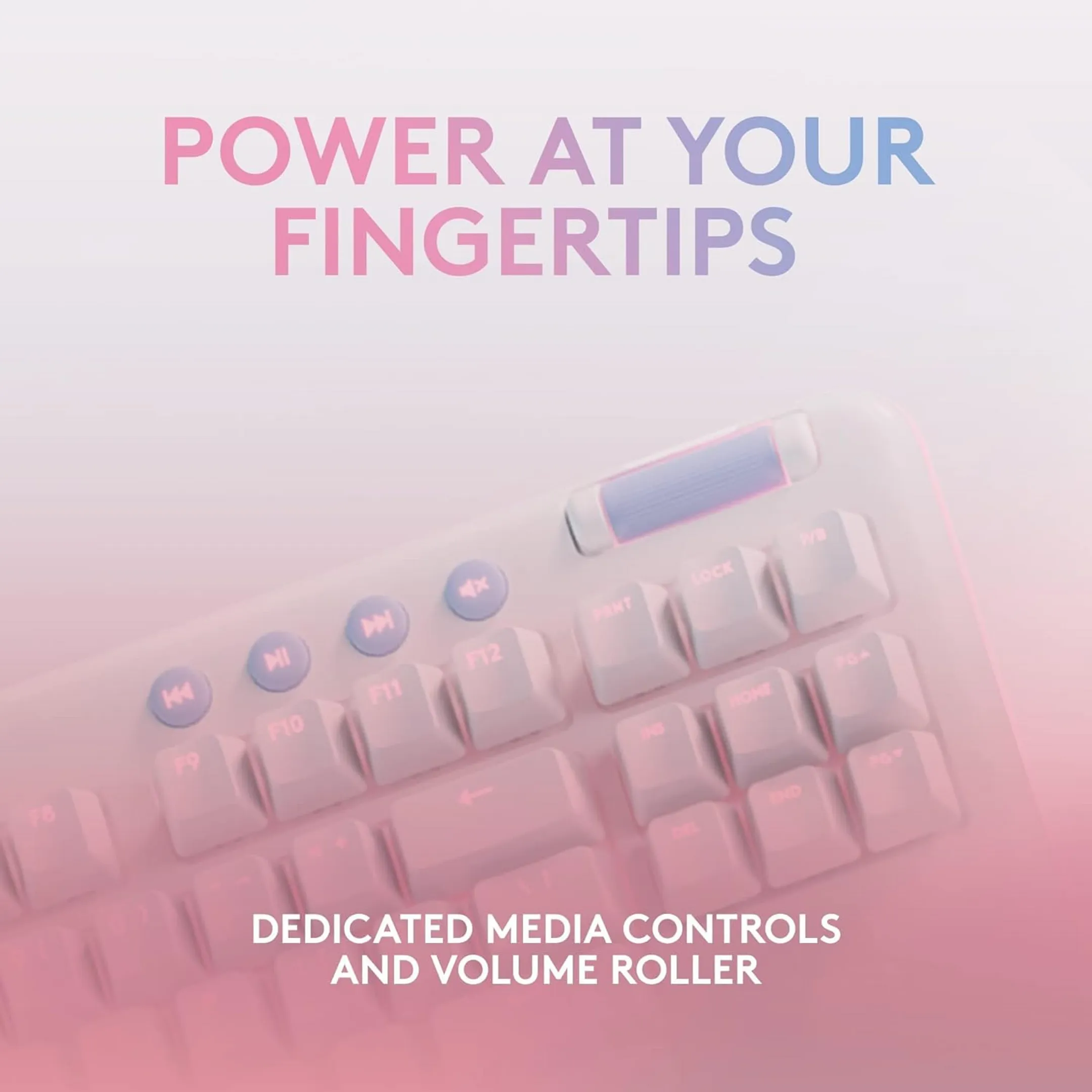 Logitech G Wireless Gaming Keyboard G715 TKL - QWERTZ - White image