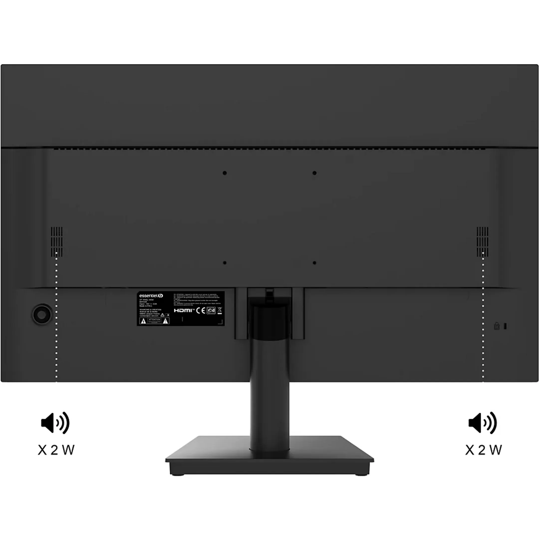 ESSENTIEL-B Moniteur PC 27" FHD 100Hz Pixel View - Noir image