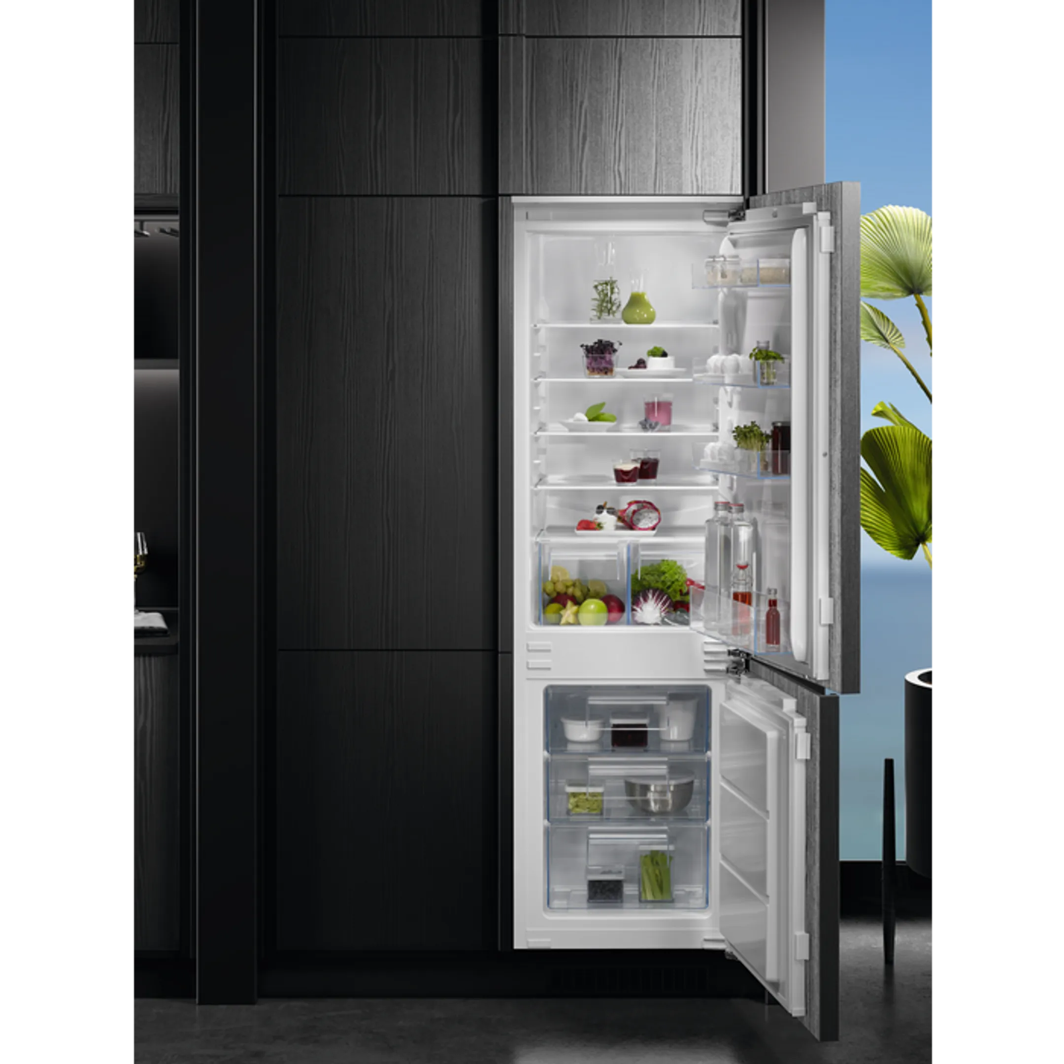 AEG Combi frigo congélateur encastrable Serie 5000 TSC5S181DF image